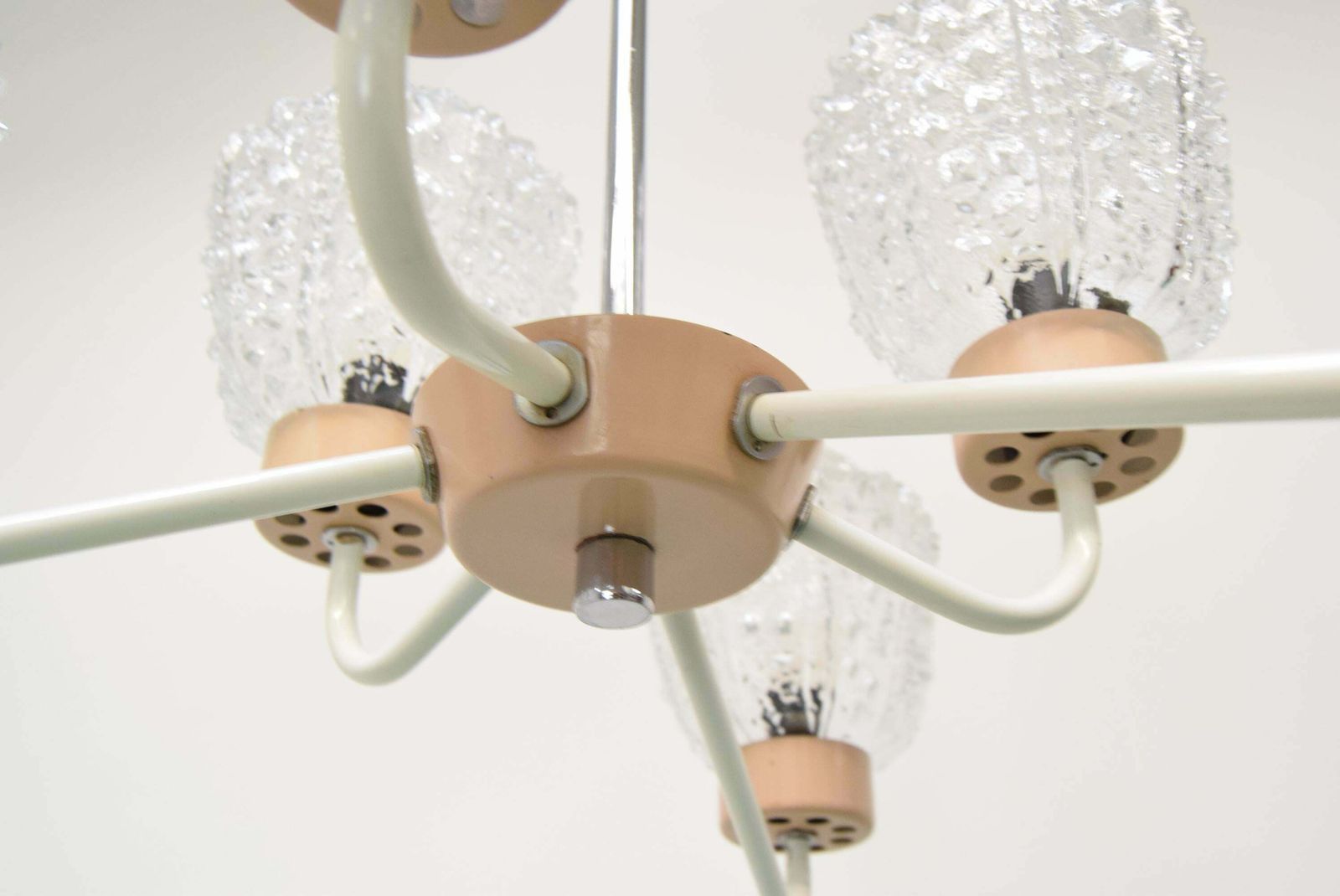photo furniture Mid Century Chandelier By Jilové U Děčína, 1970's.