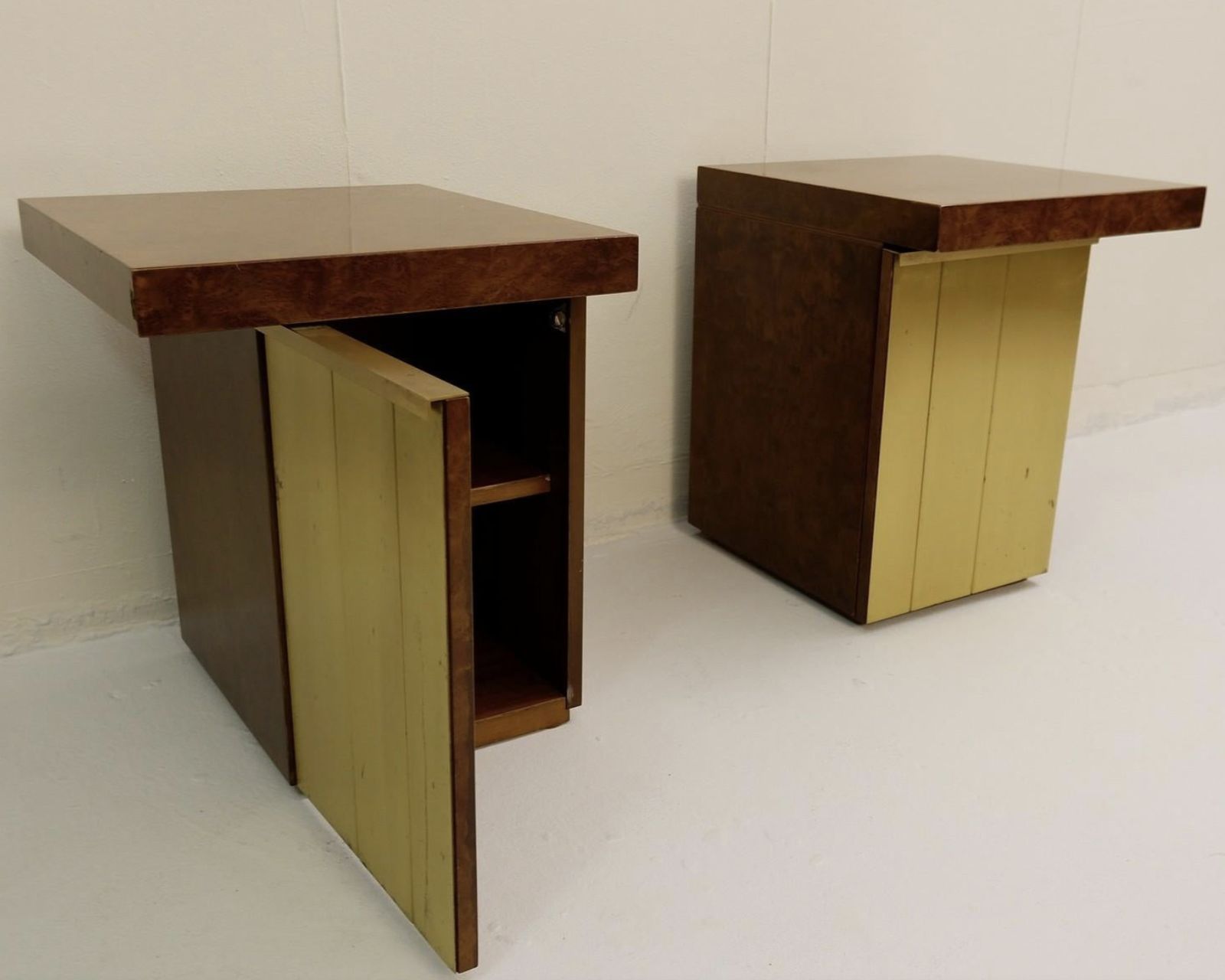 Set Of Credenza And Nightstands By Luciano Frigerio photo furniture
