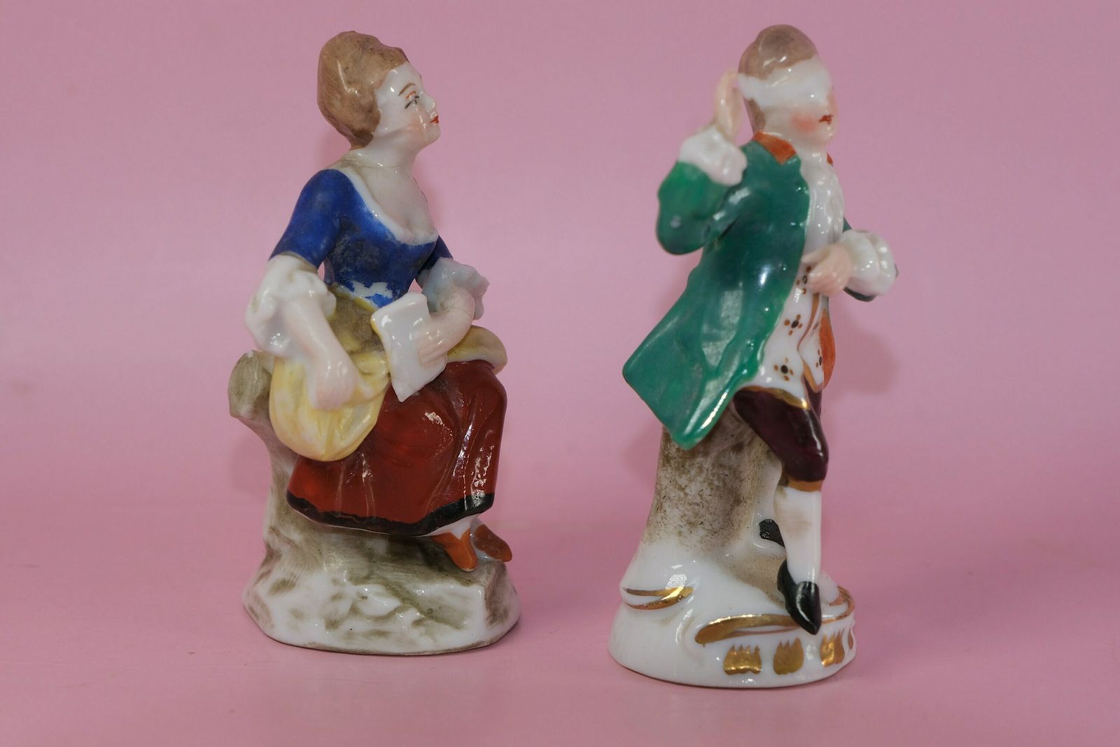 Porcelain Figurines, Chelsea, Edme Samson photo for sale