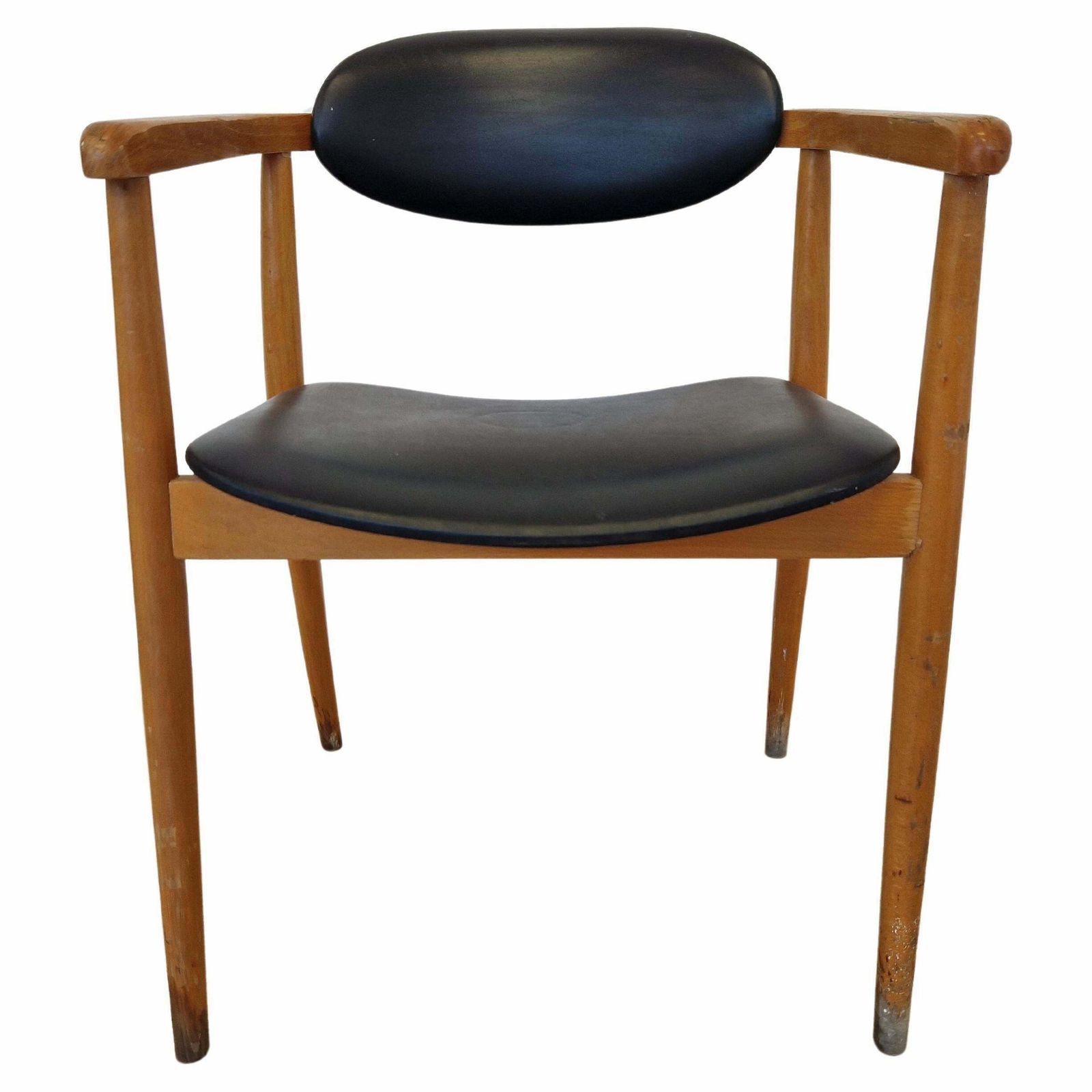 Midcentury Rare Chair Ton Designed By Antonin Suman, Scandinavian Style, 1960s