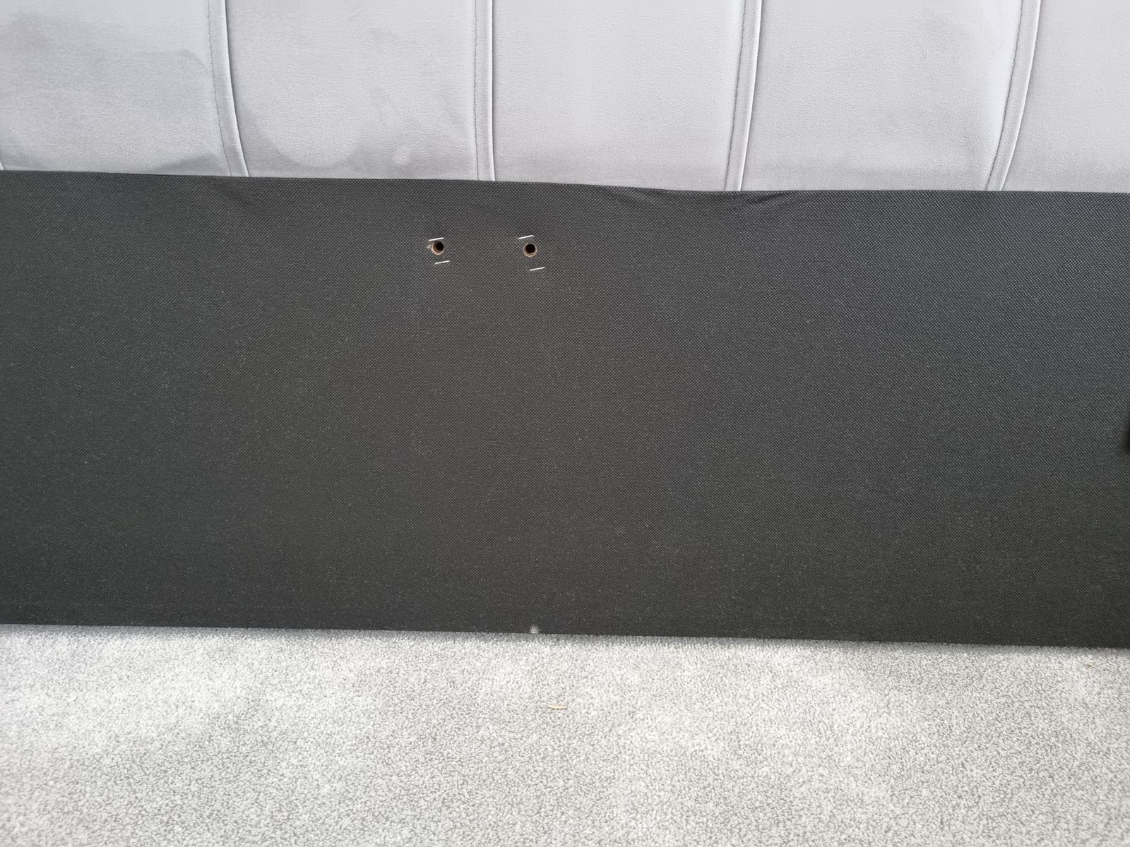 Soft Grey Headboard photo furniture