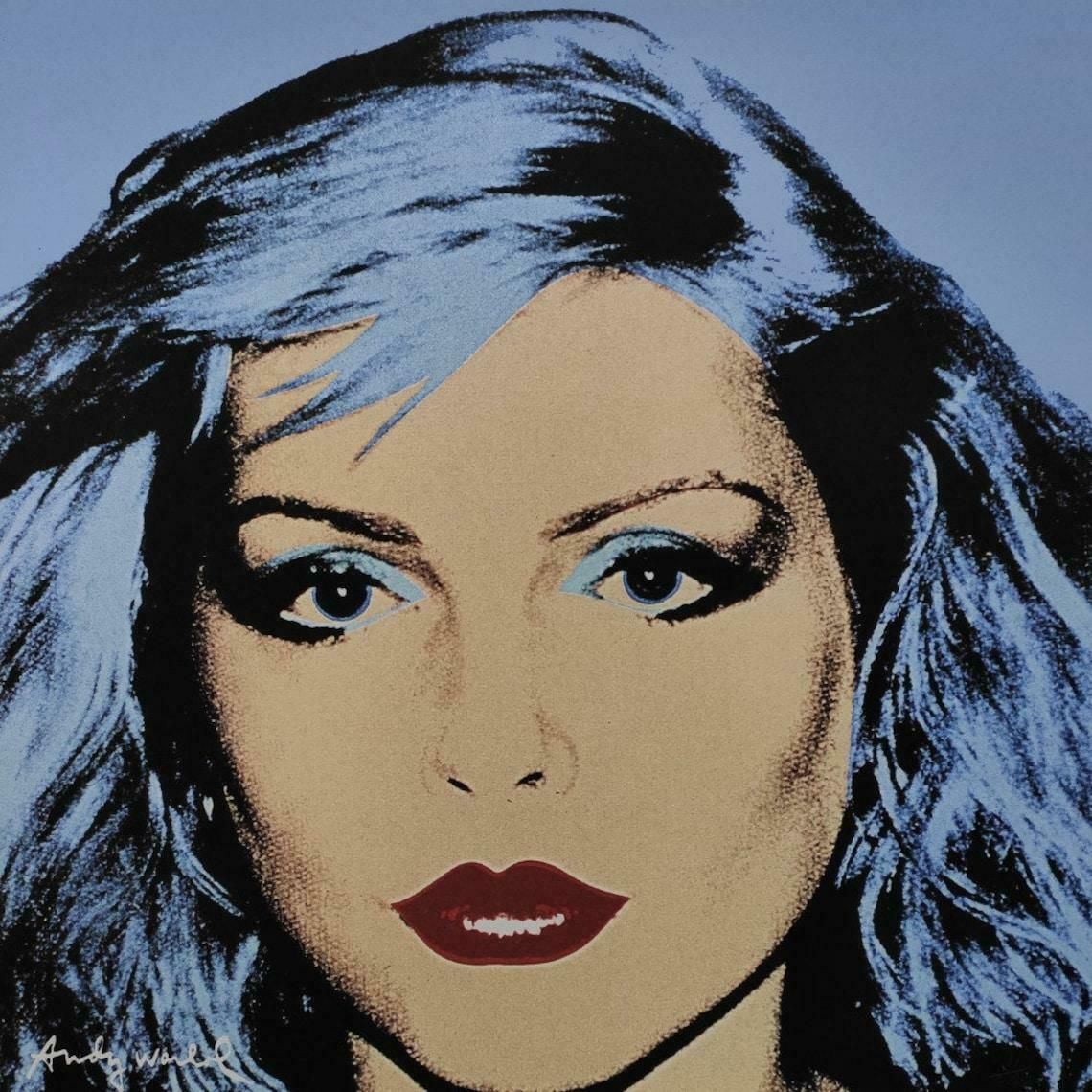photo furniture 1980s Carnegie Museum Of Art Andy Warhol Lithograph Debbie Harry