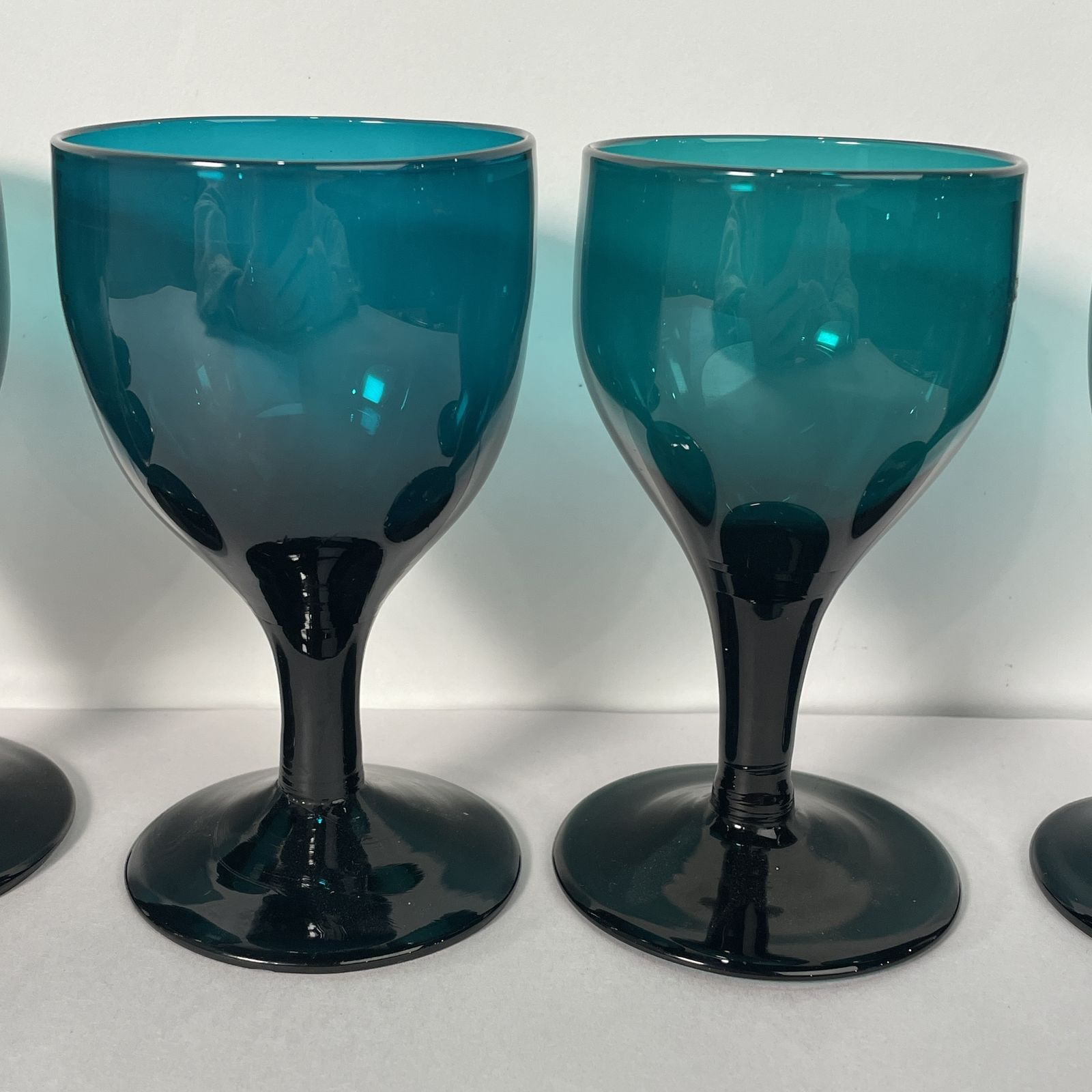 A Set Of 6 Victorian Wine Glasses photo furniture