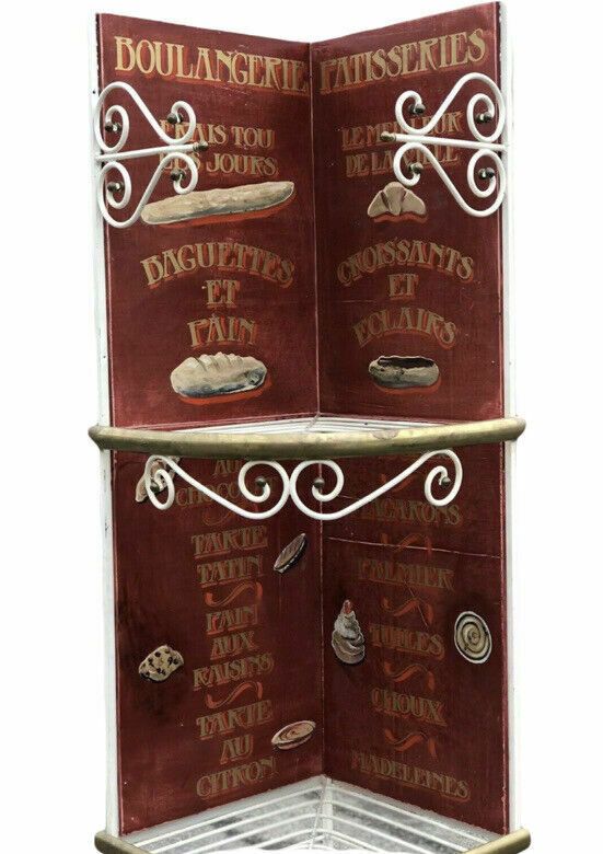 French Bakers Shelves With Hand Painted Decoration photo 862.0