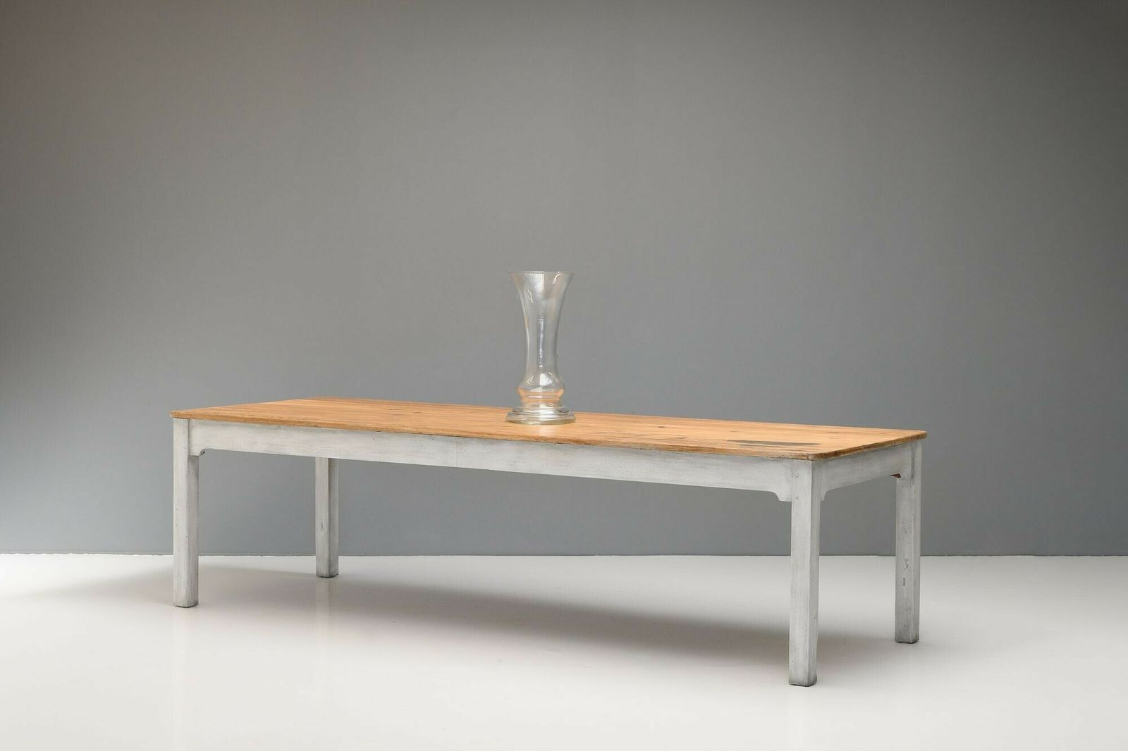 Pine Dining Table, 1800s, Antique photo furniture