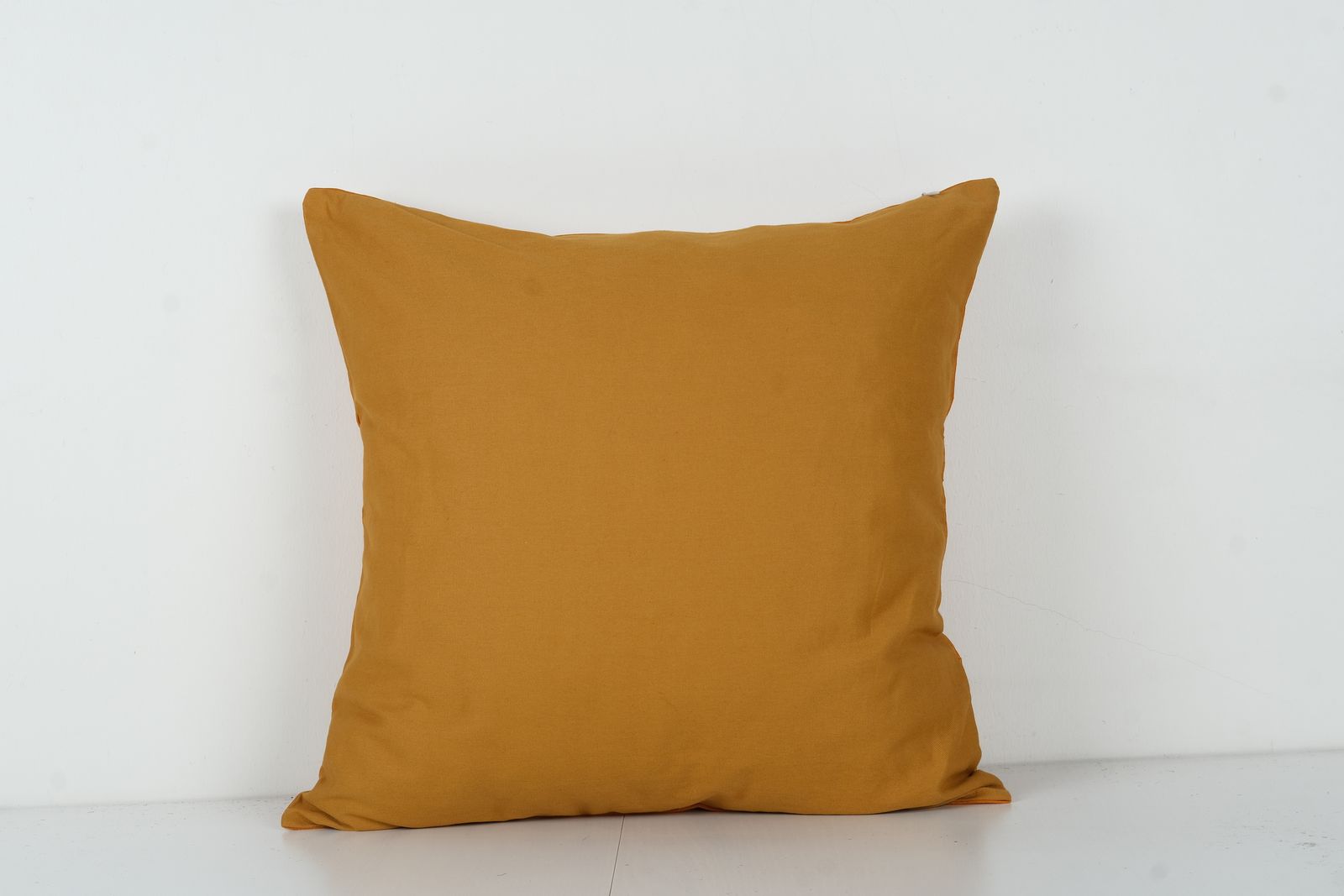 Uzbek Papaya Orange Suzani Cushion Cover, Suzani Pillow Case Made From A 19th Century Suzani, Uzbekistan, Square Pillow Case photo furniture
