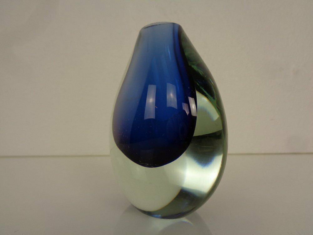 photo for sale Murano Sommerso Glass Vase, Italy, 1960s