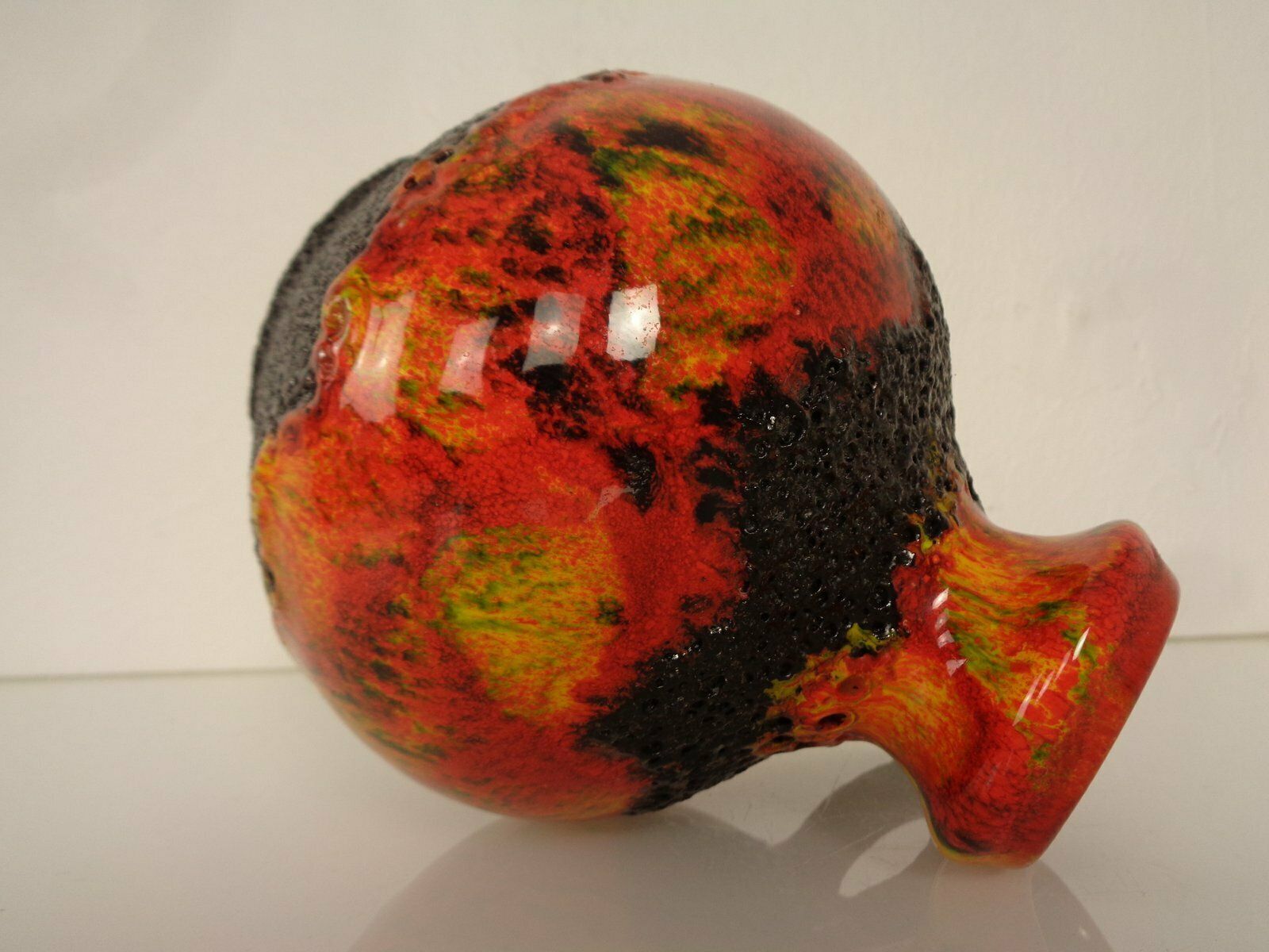 photo vinterior Lava Ceramic Vase From Walter Gerhards, 1970s