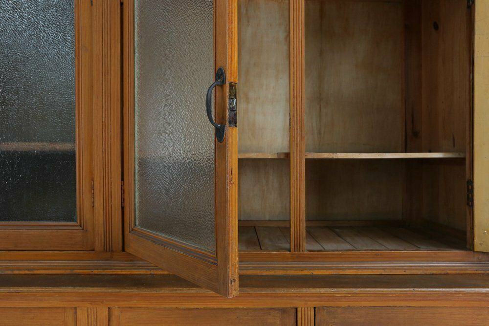 12 Door Monastery Or Display Cabinet In Pine, Belgium, 1890s photo 5622.0