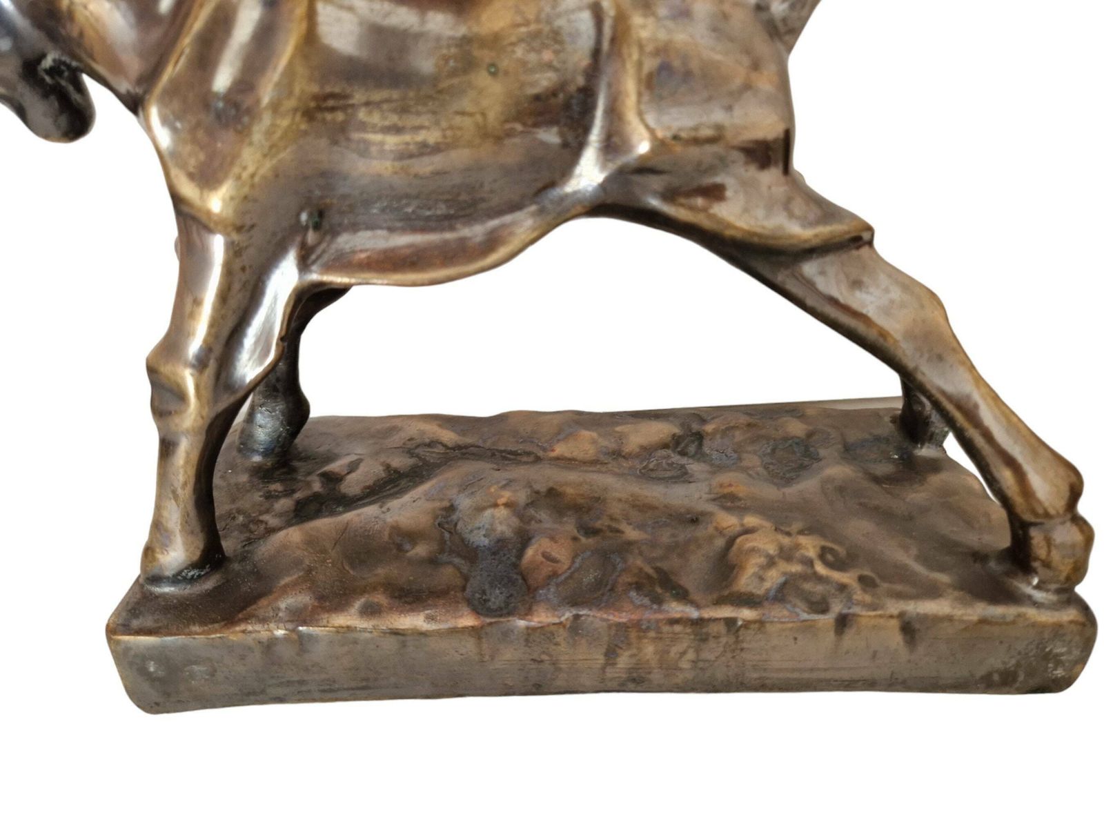 Mid Century Goat Kid Sculpture, Farm Animal Art, Country Home Decor photo vintage
