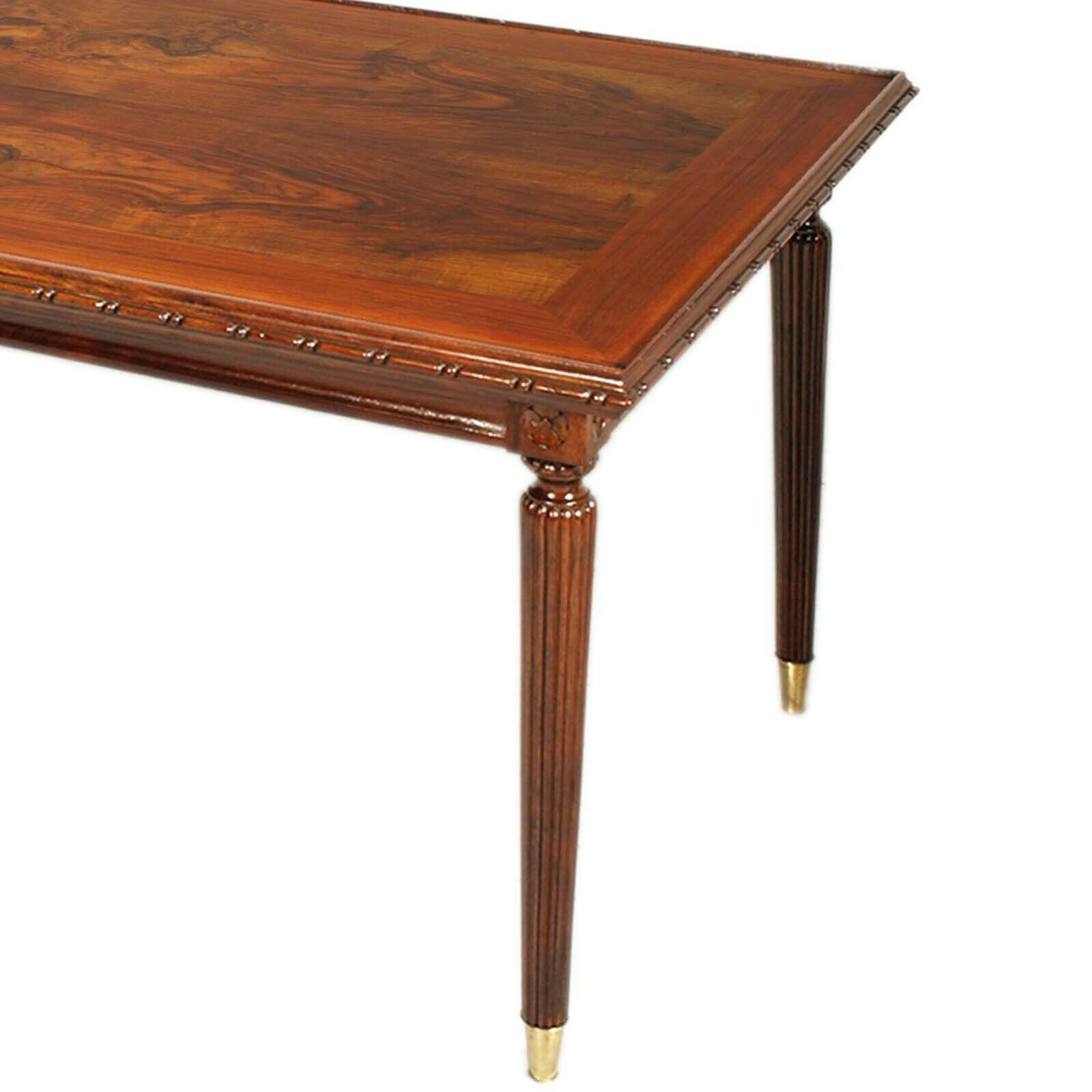 Mid Century 1920s Coffee Table By Consorzio Esposizione Cantù, Gio Ponti Style, In Walnut photo for sale