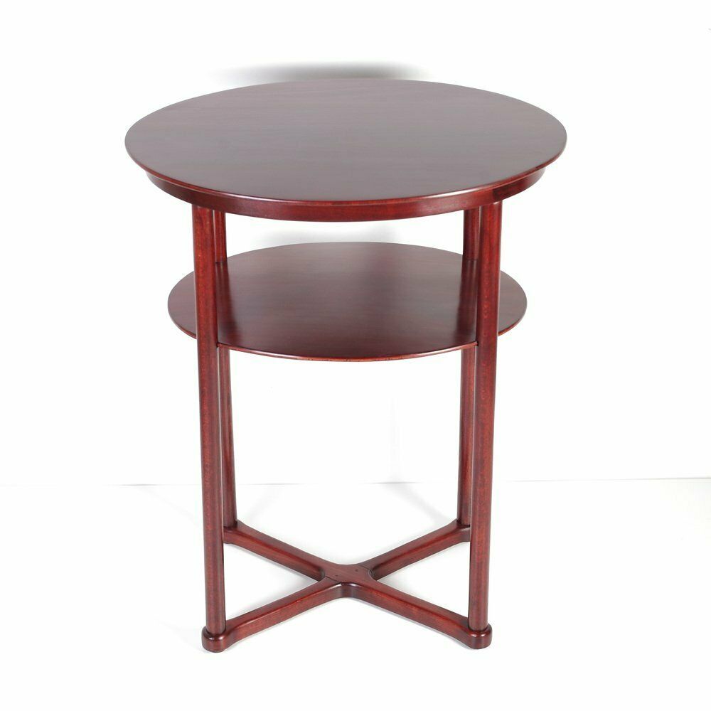Side Table By J&J Kohn Attributed To J. Hoffmann For Drevopodnik Holesov