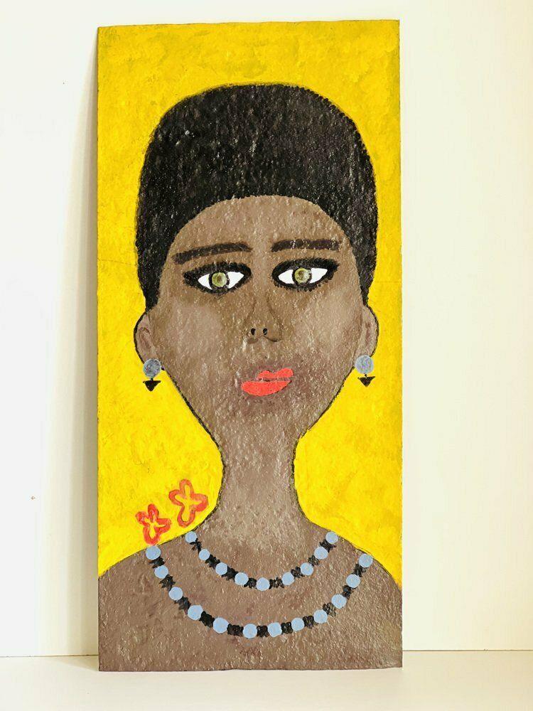 Sagida, Schilderij Op Metaal, Jaren 2000