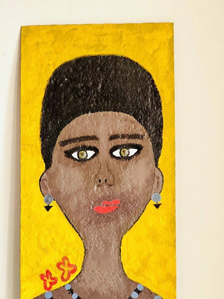 Sagida, Schilderij Op Metaal, Jaren 2000 photo for sale