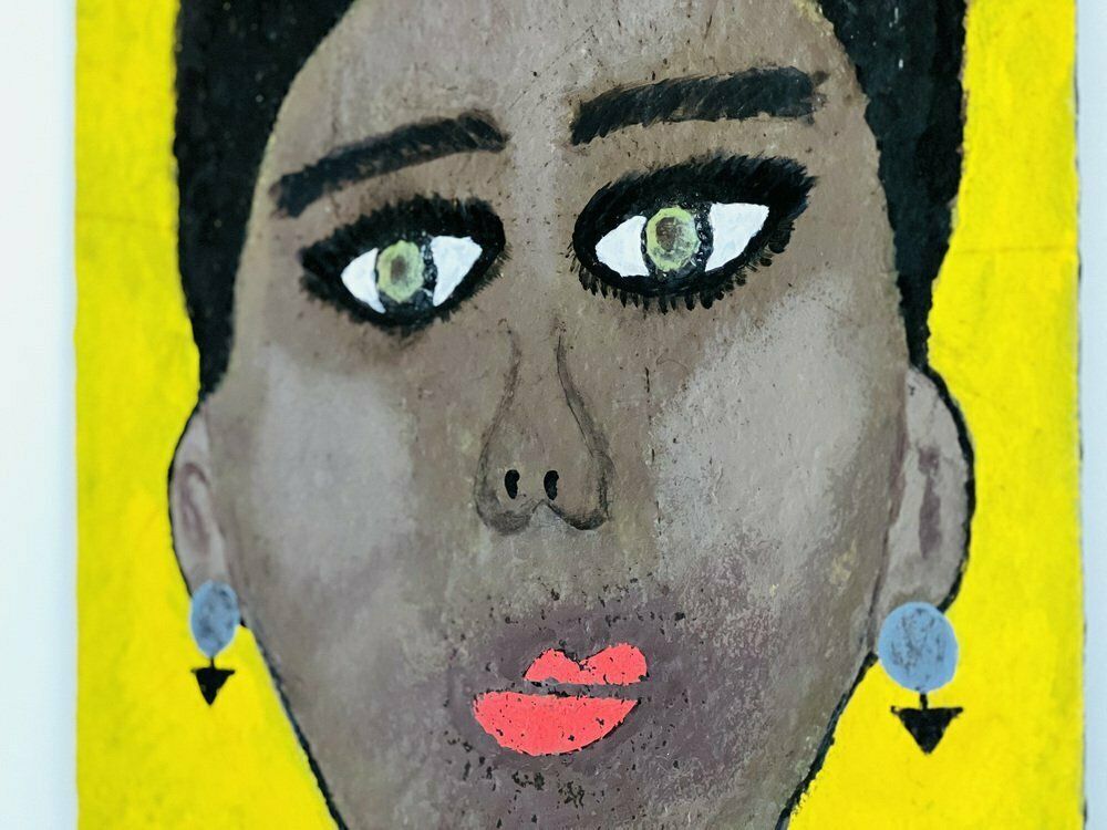Sagida, Schilderij Op Metaal, Jaren 2000 photo buy