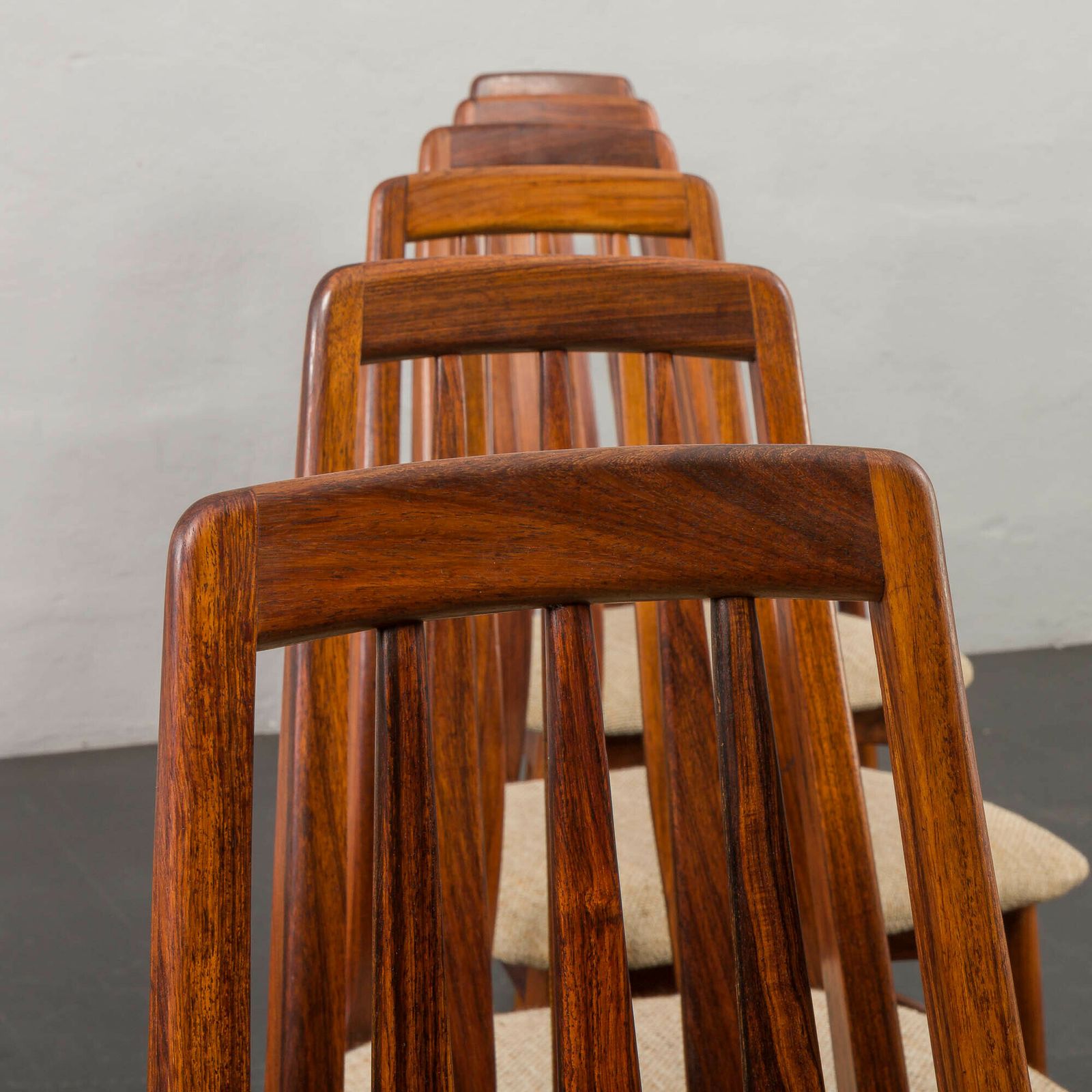Danish Rosewood Dining Chairs Eva By Niels Koefoed For Koefoeds Hornslet, 1960s photo buy