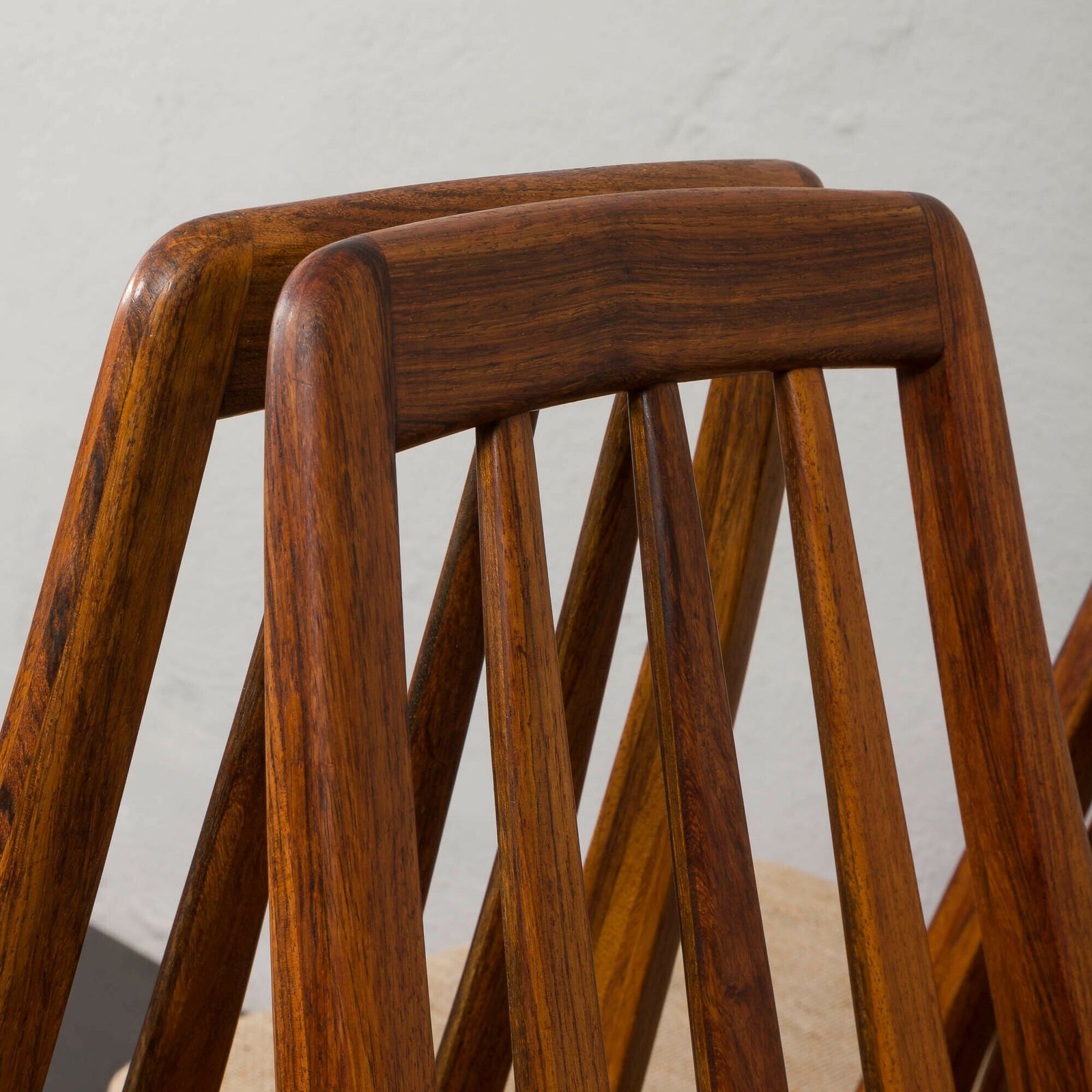 photo buy Danish Rosewood Dining Chairs Eva By Niels Koefoed For Koefoeds Hornslet, 1960s