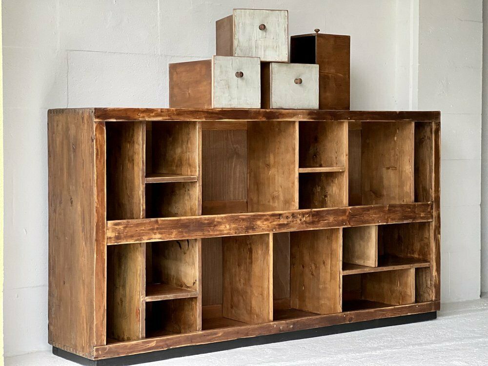 Industrial Cabinet With Drawers And Shelves photo for sale