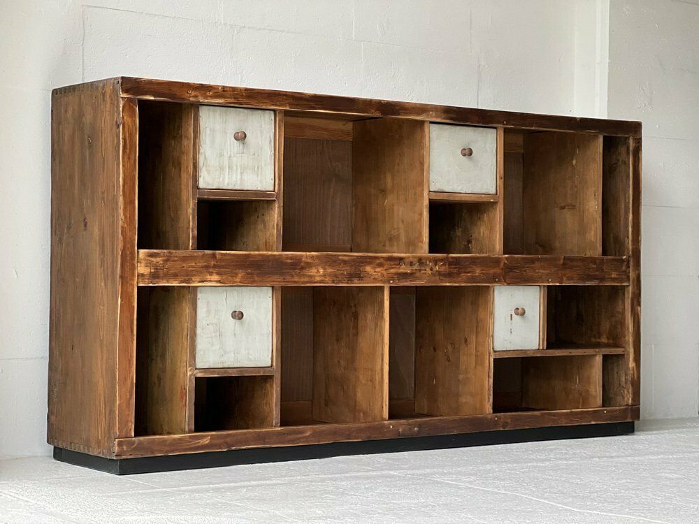 Industrial Cabinet With Drawers And Shelves photo buy
