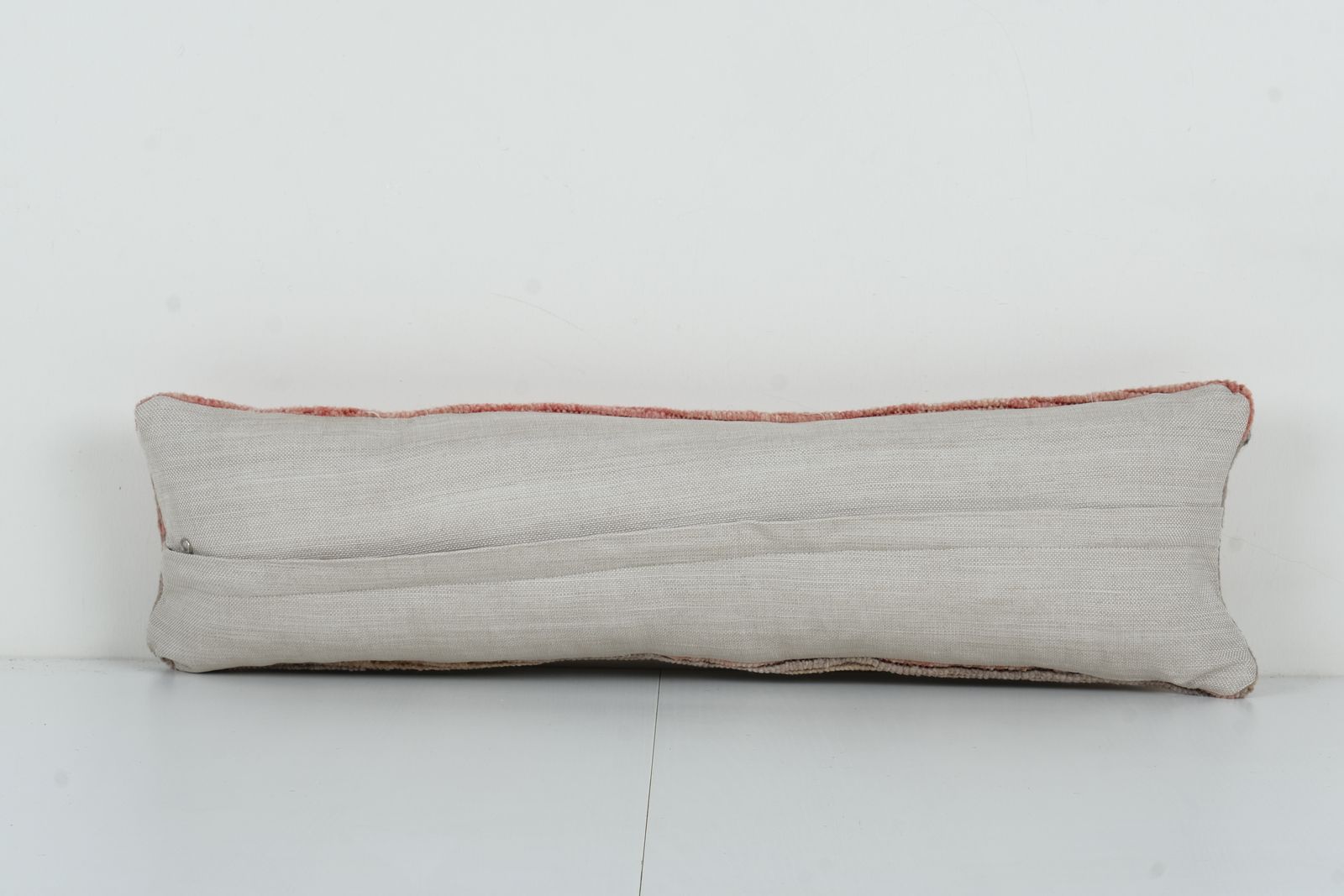 Turkish Carpet  Pillow Cover, Tribal Design Anatolian Cover, Old Pale Lumbar Pillow photo furniture
