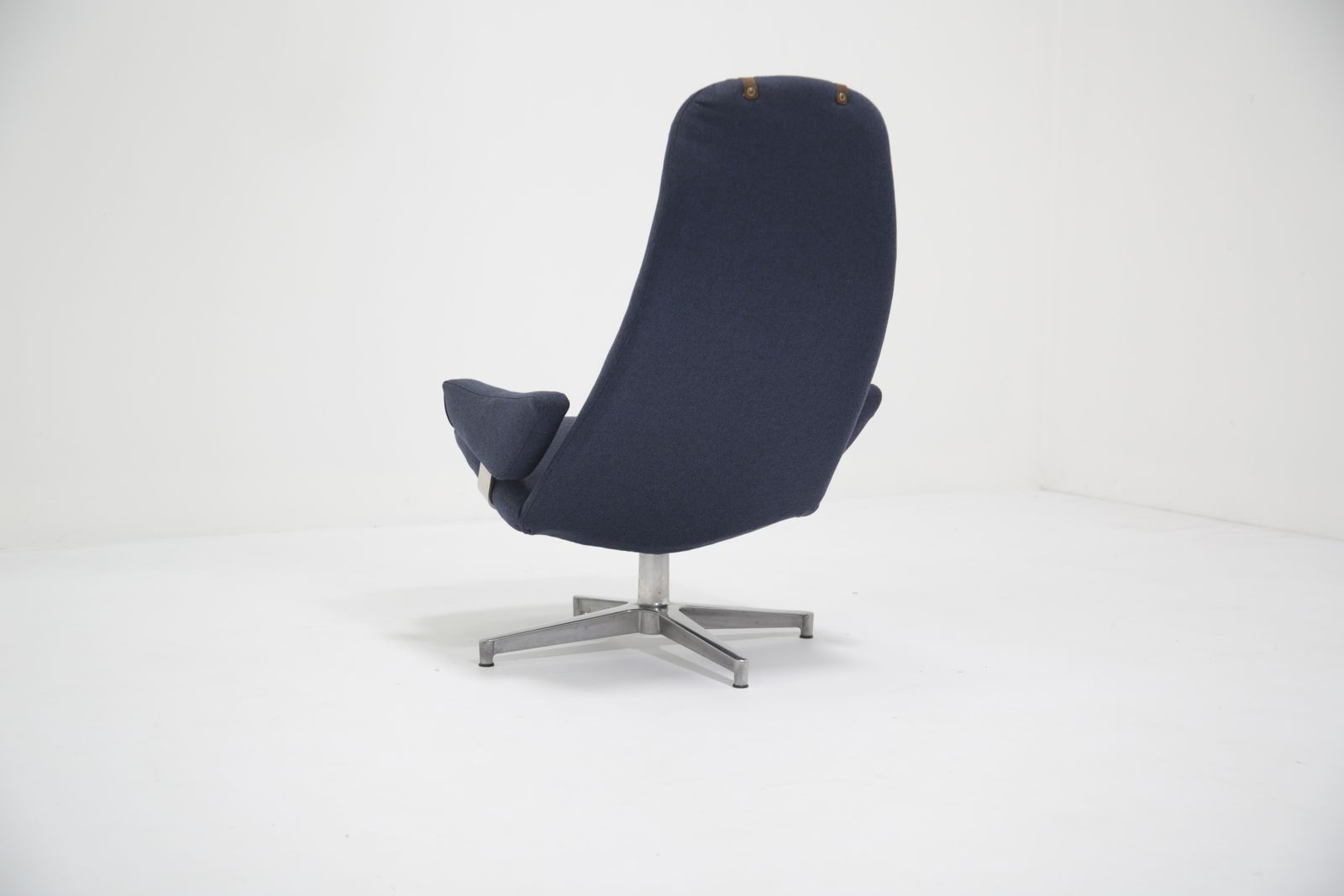 1295.0 Beklede Draaibare Lounge Fauteuil "Contourette Roto" Van Alf Svensson Voor Dux, Zweden, Jaren 1960. photo