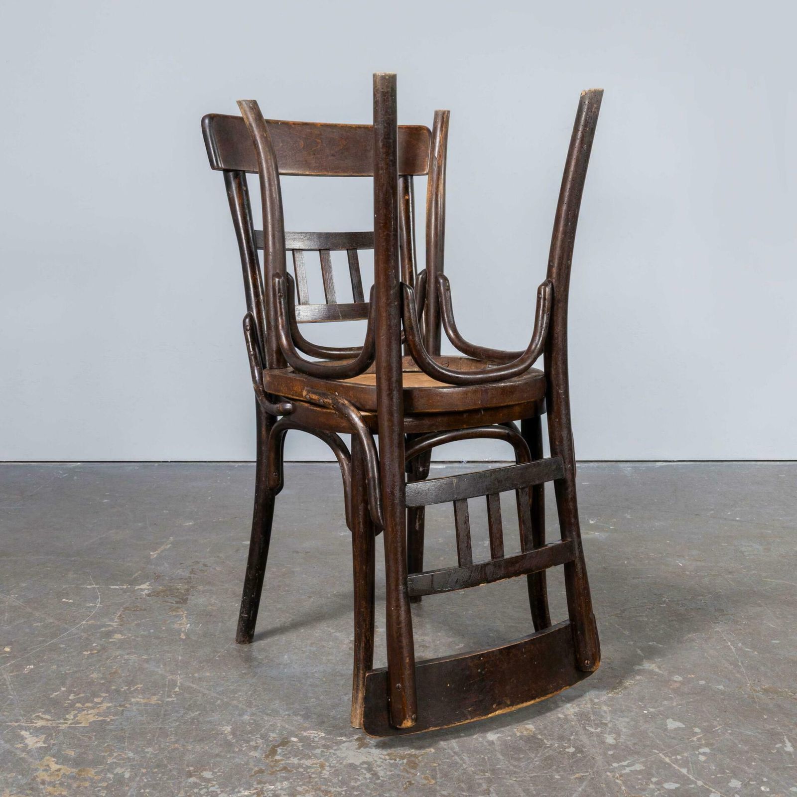 1940’s’s Early Debrecen Bentwood Dining Chairs – Pair photo buy