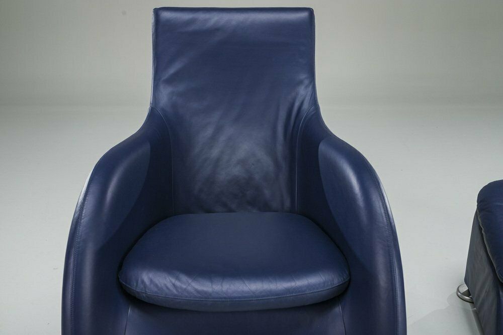 Loge Armchair & Footstool By Gerard Van Den Berg For Montis, 1990s, Set Of 2 photo furniture