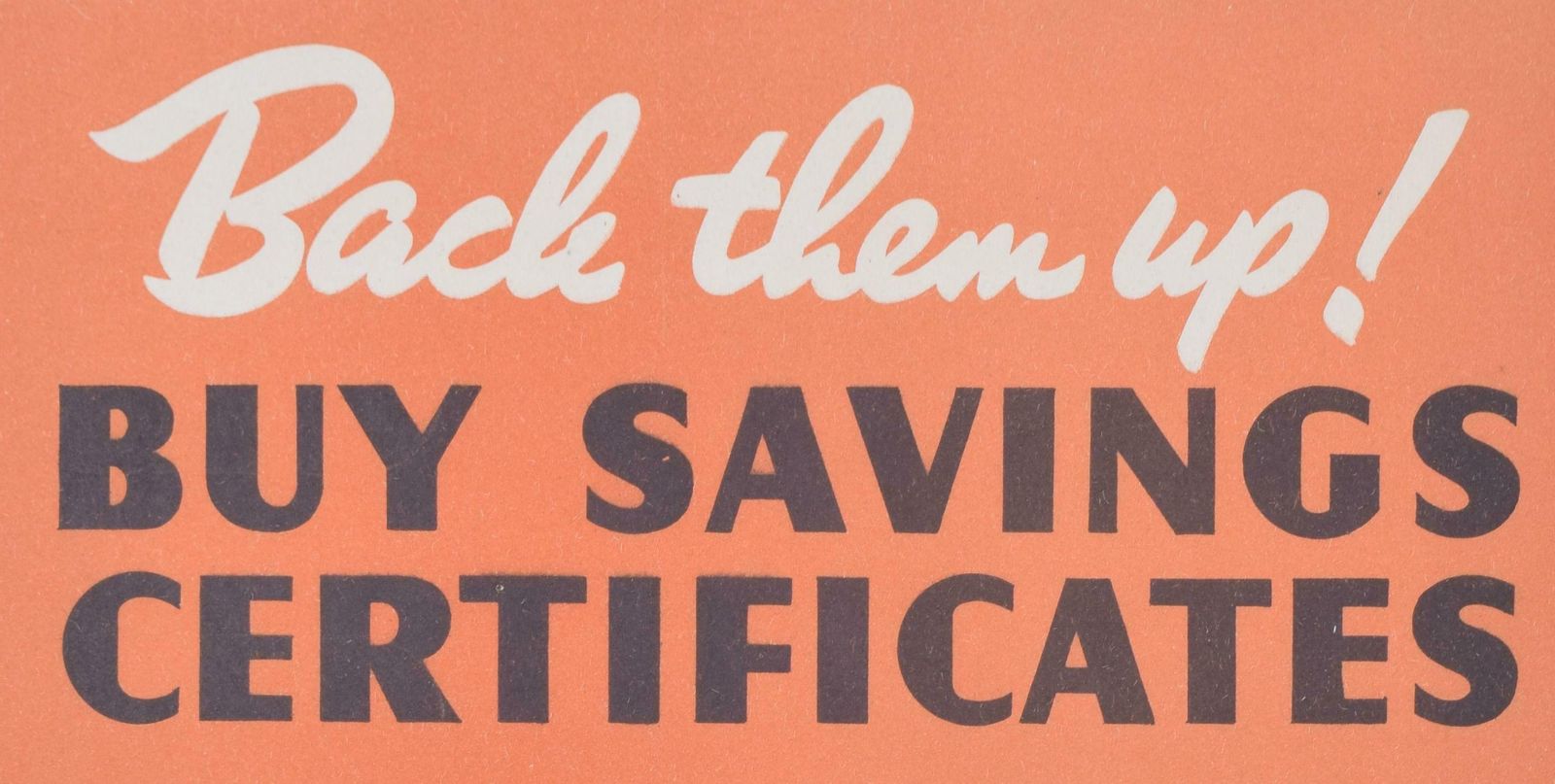 Back Them Up! Original Vintage Ww2 Soldiers Poster 1940 photo furniture