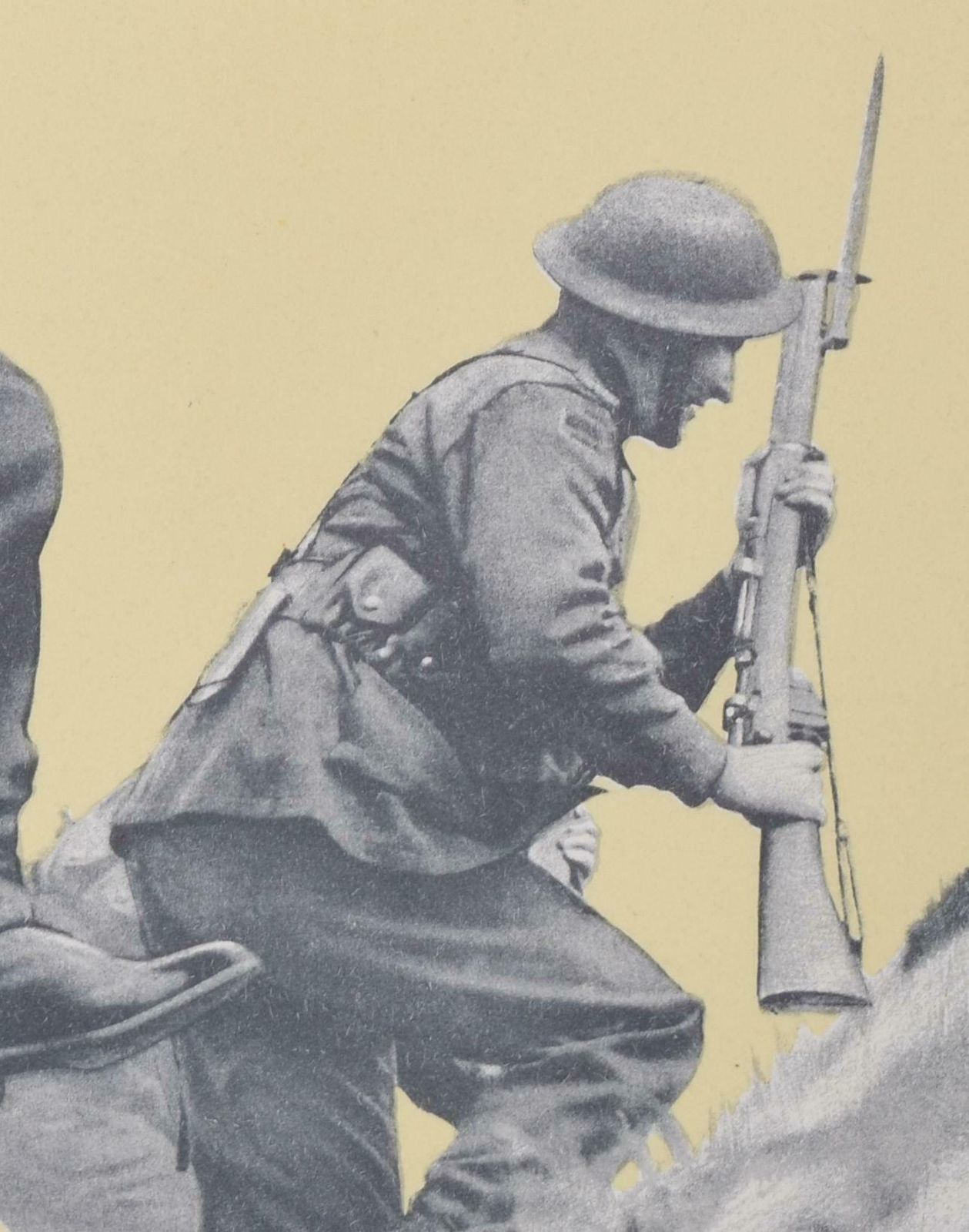 Back Them Up! Original Vintage Ww2 Soldiers Poster 1940 photo 450.0