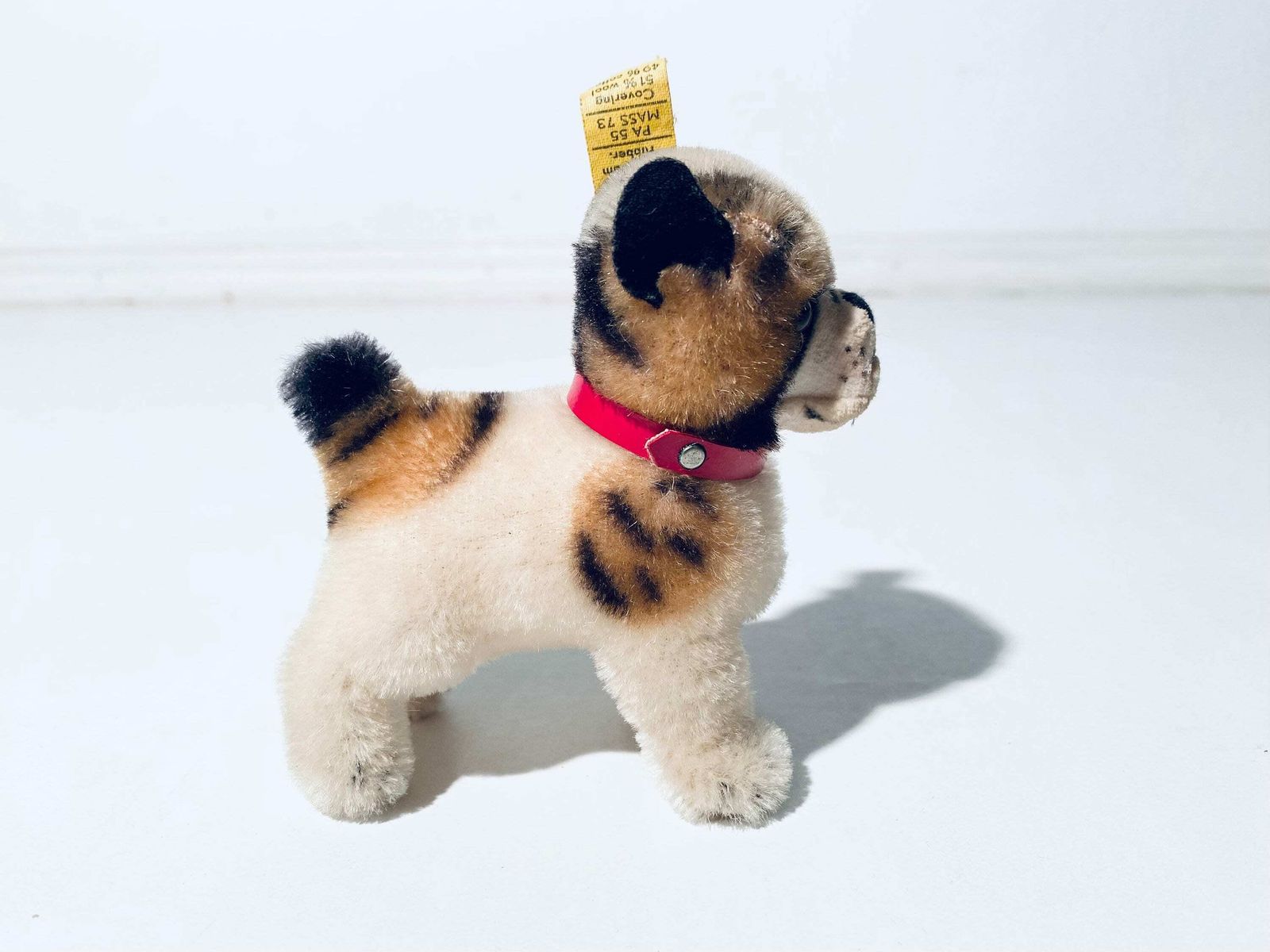 Steiff Stuffed Dog Toy “Bully” Bulldog / 1950s Vintage / Germany photo 153.0