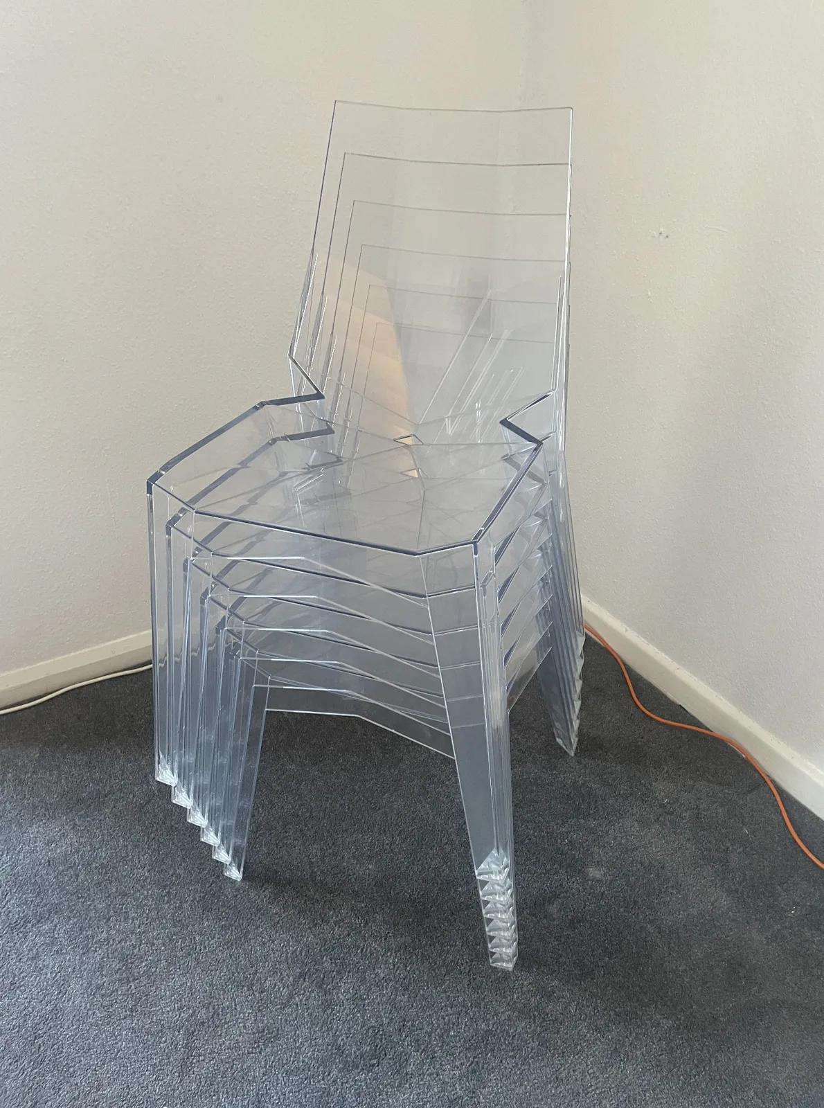 6 Bonaldo Poly Dining Chair // Designed By Karim Rashid // Now Discontinued photo for sale