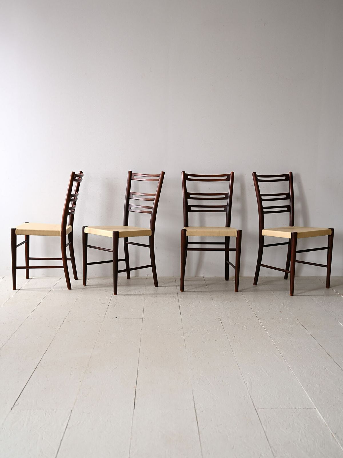Scandinavian Chairs In Wood And Leather