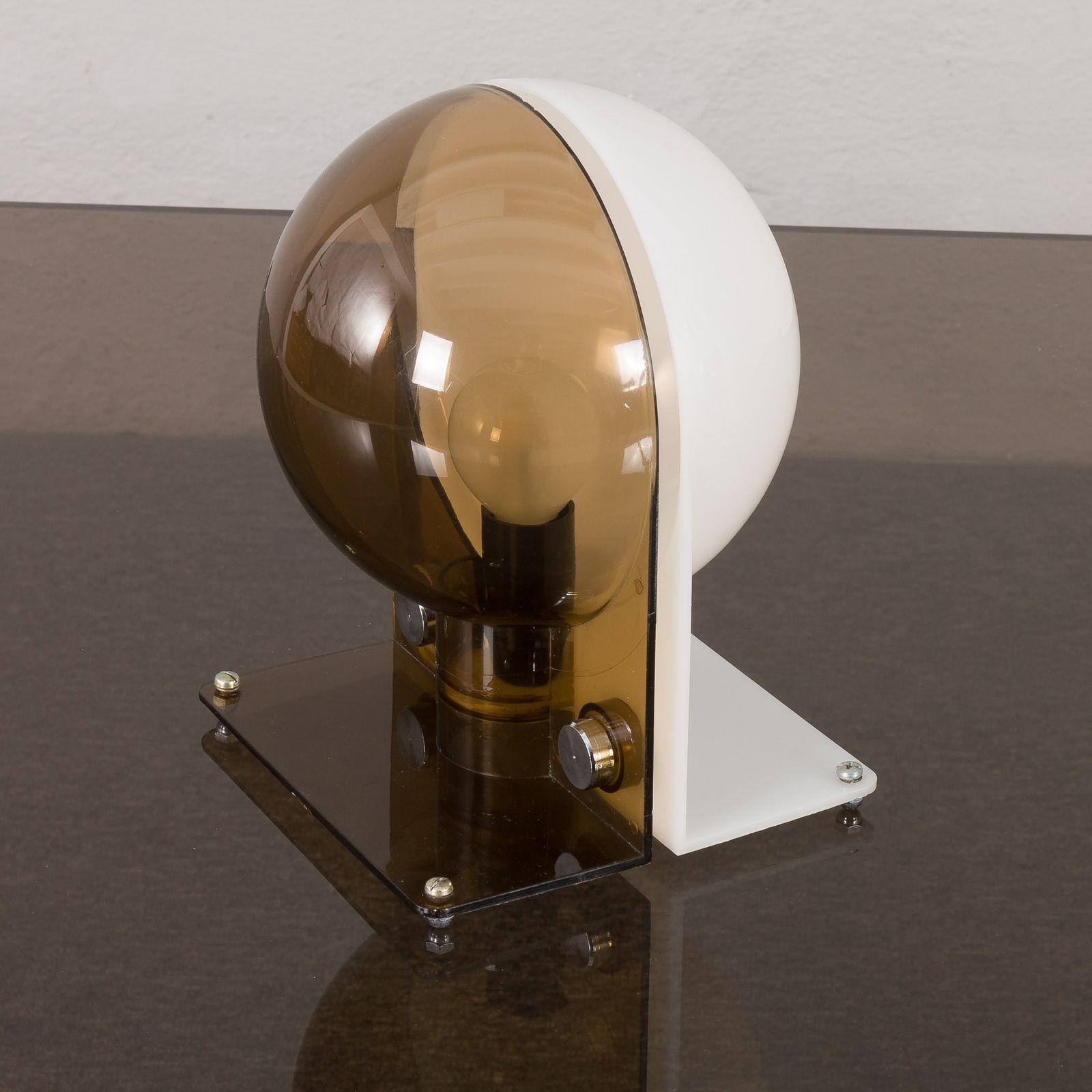 photo vinterior Pair Of Sirio Table Lamps By Sergio Brazzoli & Ermanno Lampa For Guzzini, Italy, 1970s