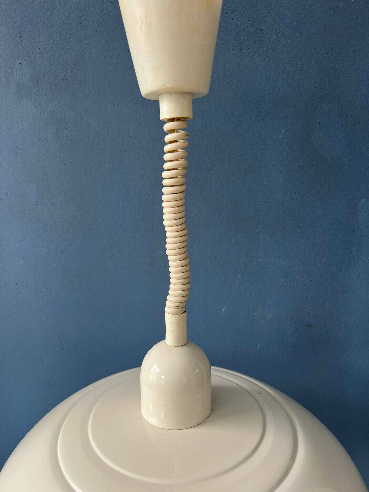 photo for sale Vintage Beige Metalen Space Age Hanglamp