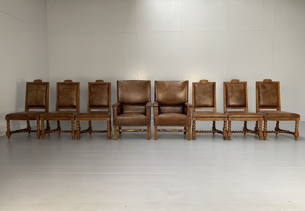 Ralph Lauren “Polo” Dining Table & 8 Chair Suite photo vinterior