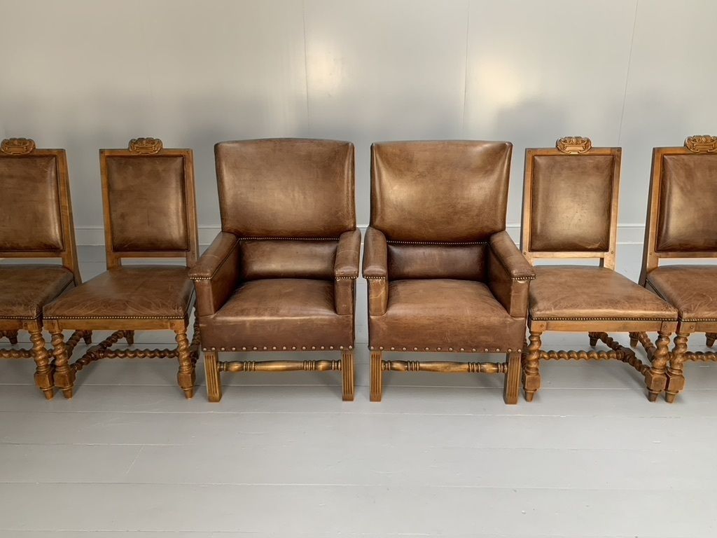 Ralph Lauren “Polo” 8 Dining Chair Suite photo Furniture