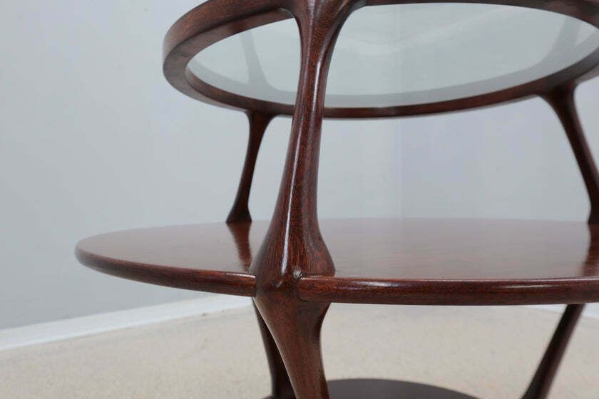 photo furniture Pierluigi Giordani Occasional Round Coffee Table 1950s