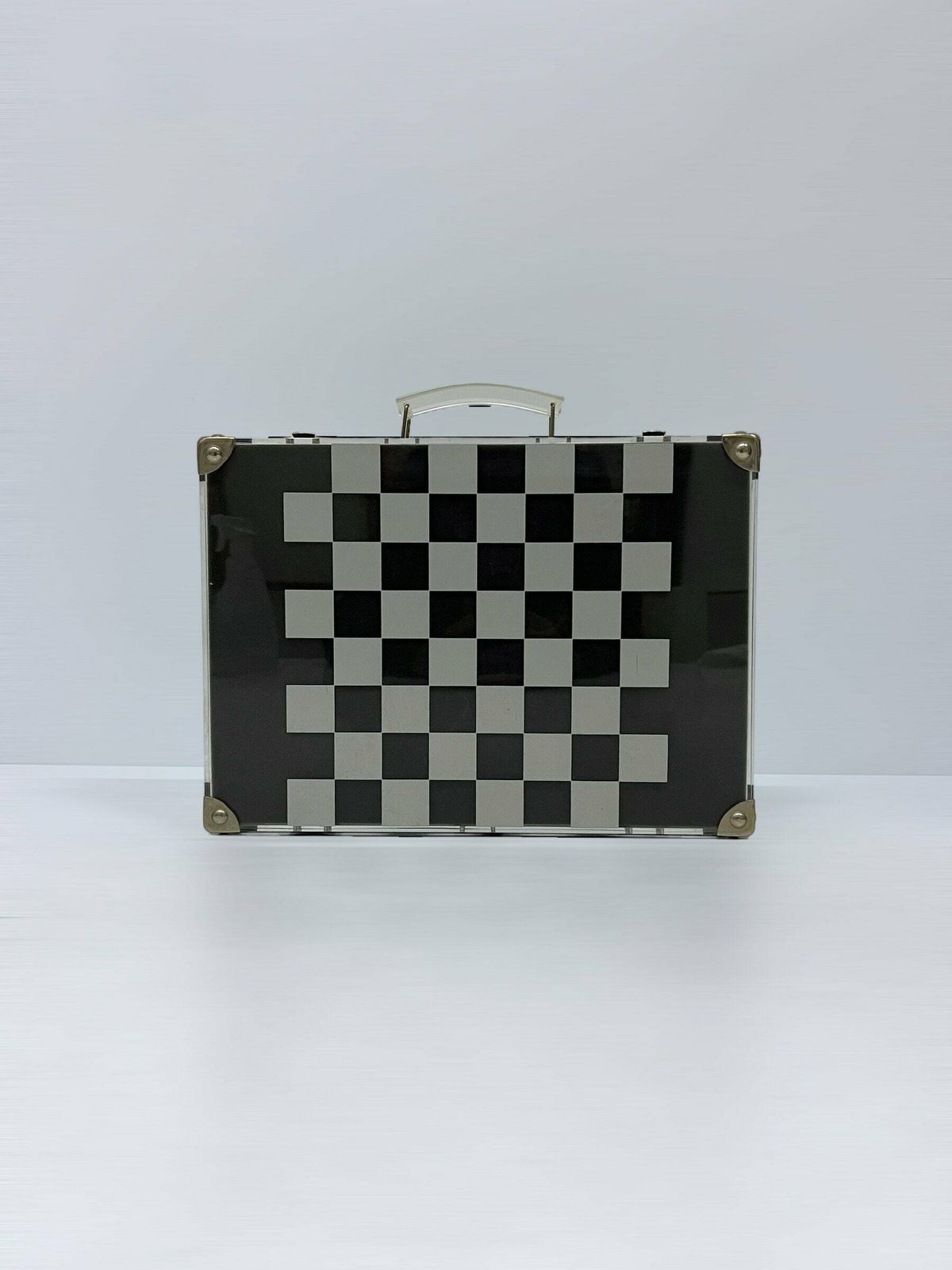 Vintage Dapy Paris Chess Game, Translucent Acrylic Design Briefcase, Postmodern Travel Case, Rare Design Chess Collectible Gift photo buy