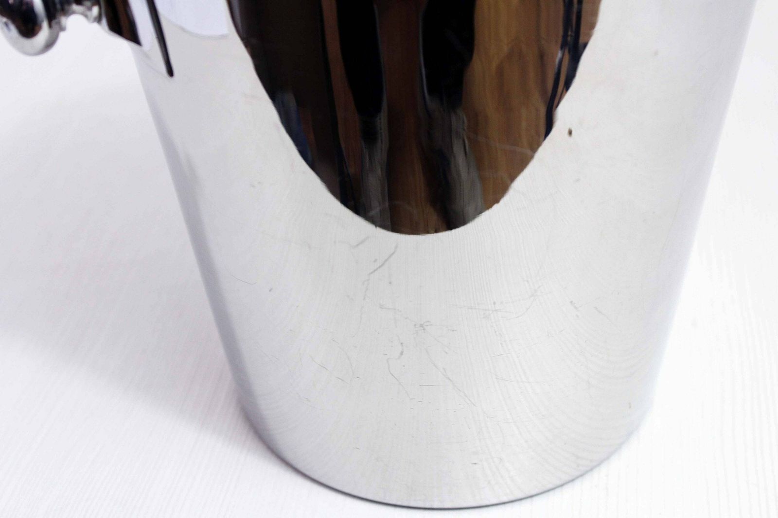 Stainless Steel Champagne Bucket Bouillet Boudelle Lyon 1980 photo buy