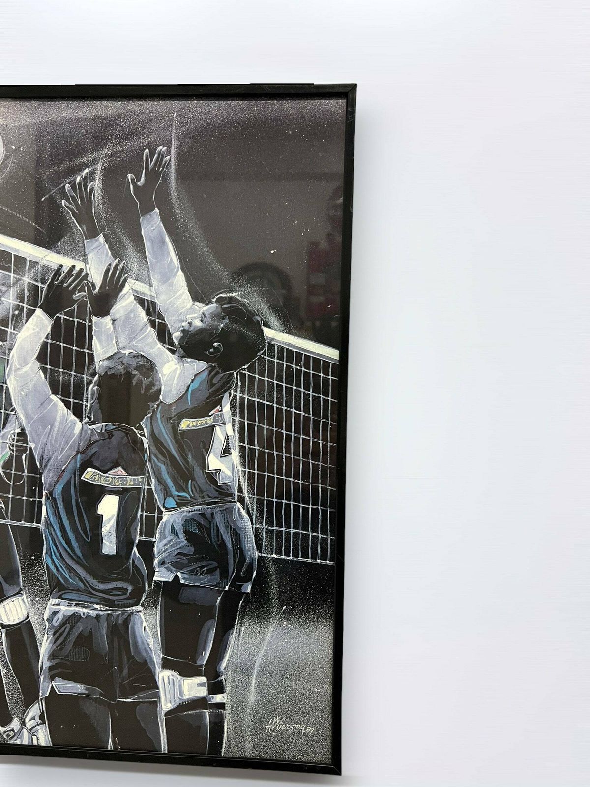 photo furniture 1980s Wall Art Retrowave, Volleyball Match, Postmodern Wall Art, Noir Interior Design, H. Wiersma 1989