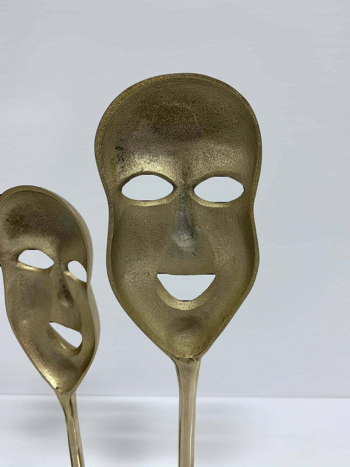 3 Vintage Masks Decoration, Venetian Face Masks, Comedy Smiling Faces, Nineties Home Decor, Theater And Movie Gift photo 90.0