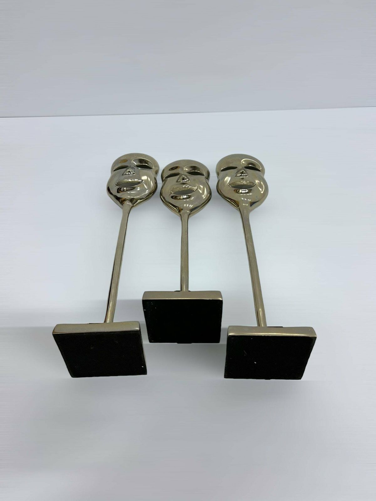 photo for sale 3 Vintage Masks Decoration, Venetian Face Masks, Comedy Smiling Faces, Nineties Home Decor, Theater And Movie Gift