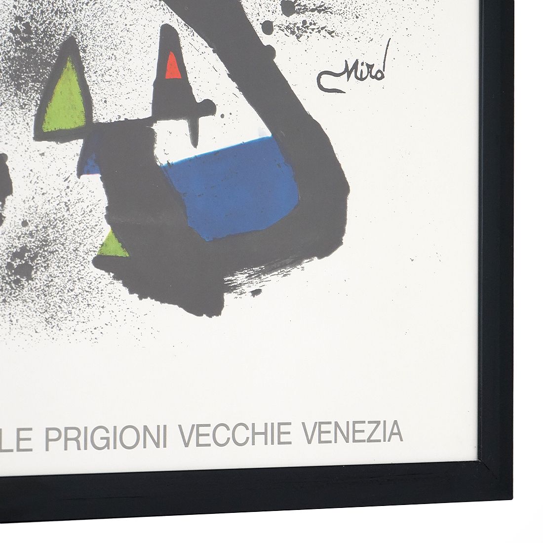 photo furniture Poster By Joan Miro For The Opera Grafica Exhibition In Venice In 1981
