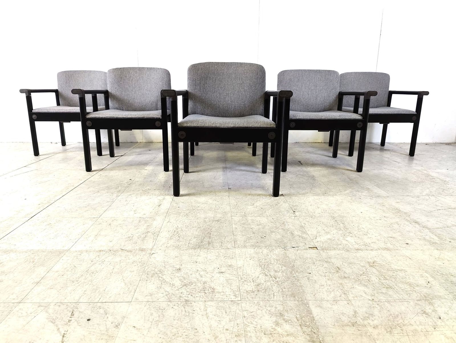 Vintage Armchairs By Gerd Lange, 1970s   Set Of 6