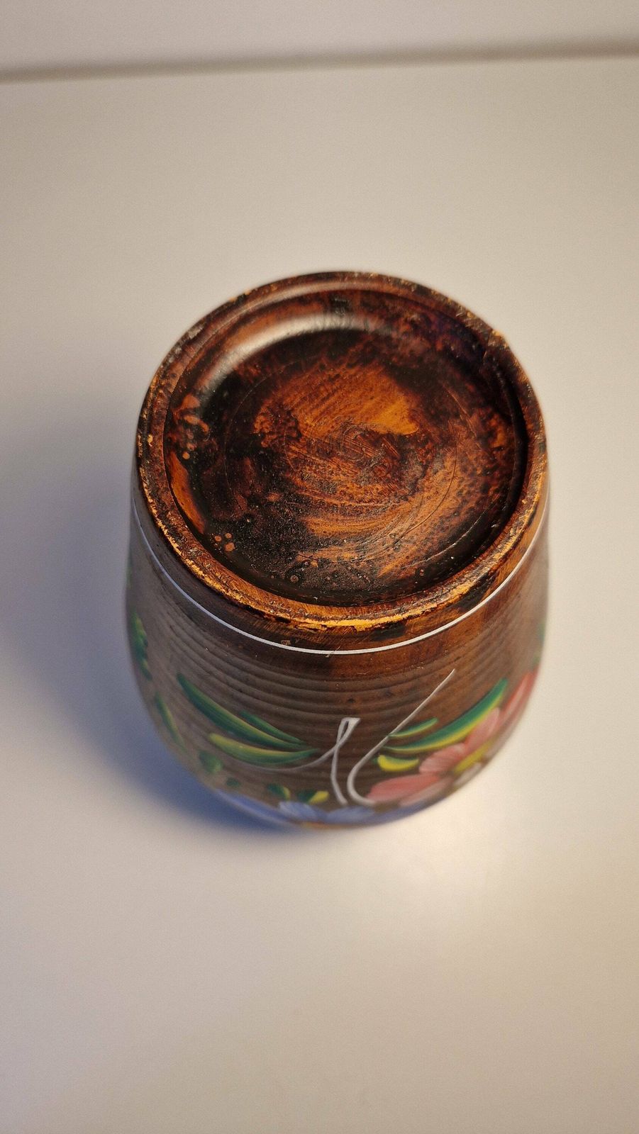 Hand Painted Earthenware Botossi Pot photo vinterior