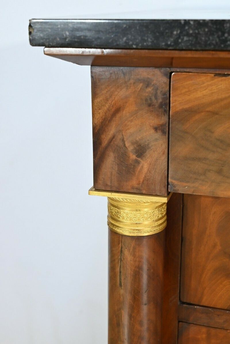photo for sale Mahogany Chest Of Drawers, Empire Period – Early 19th Century