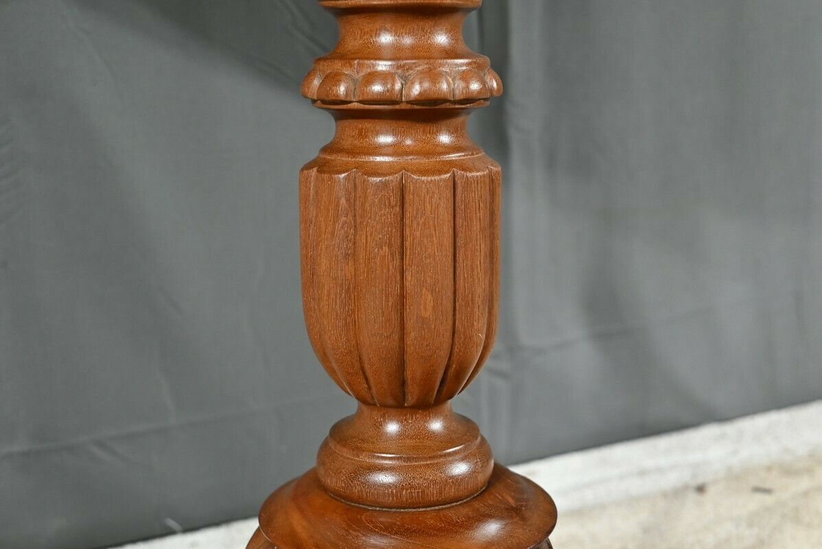 1100.0 Oval Pedestal Table With Mahogany System, Louis Philippe Period – 1st Part 19th Century photo