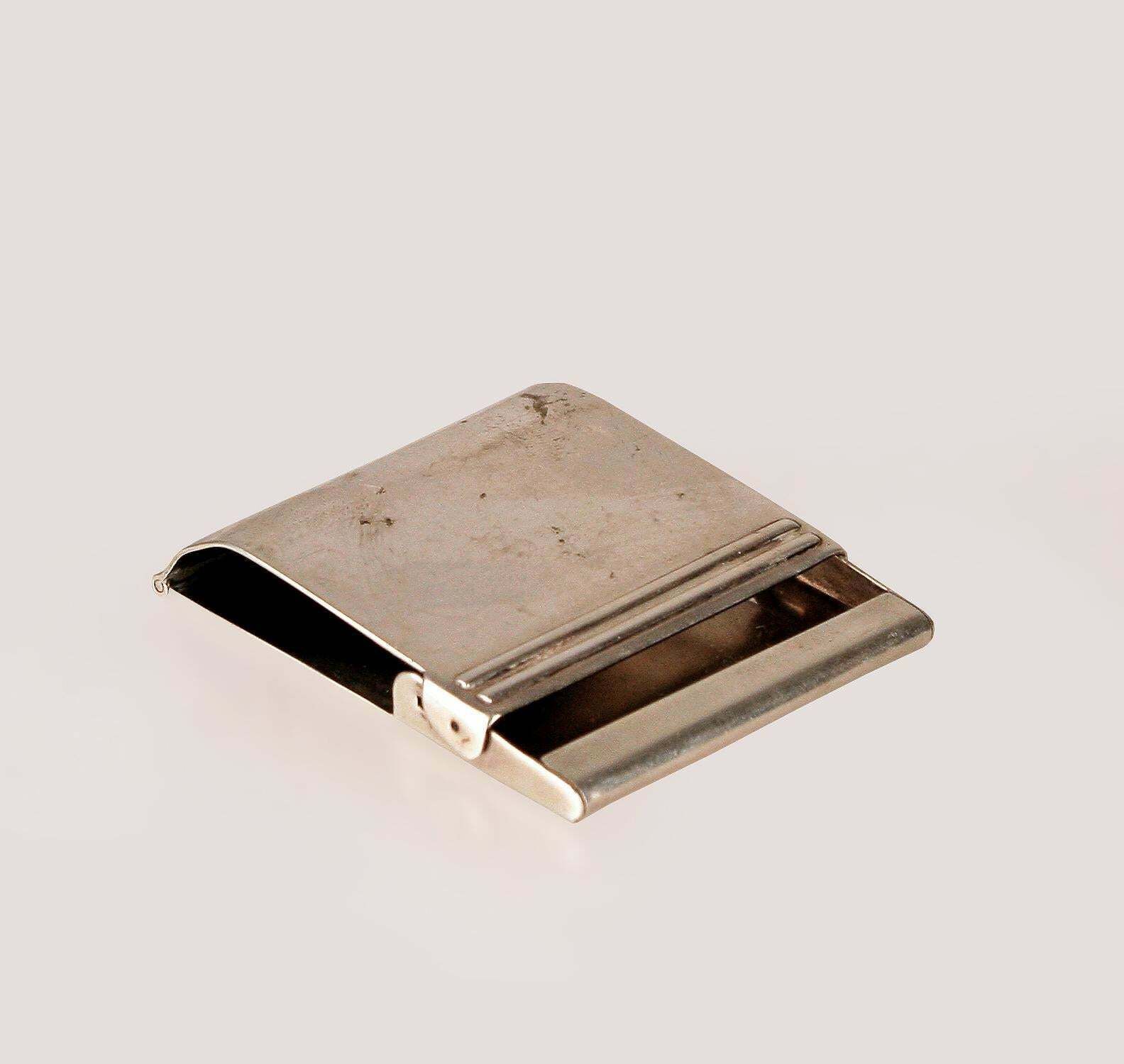 Mid 20th Century American Cased Sterling Silver Flip Matchbook Cover/Match Holder By Tiffany & Co. photo furniture