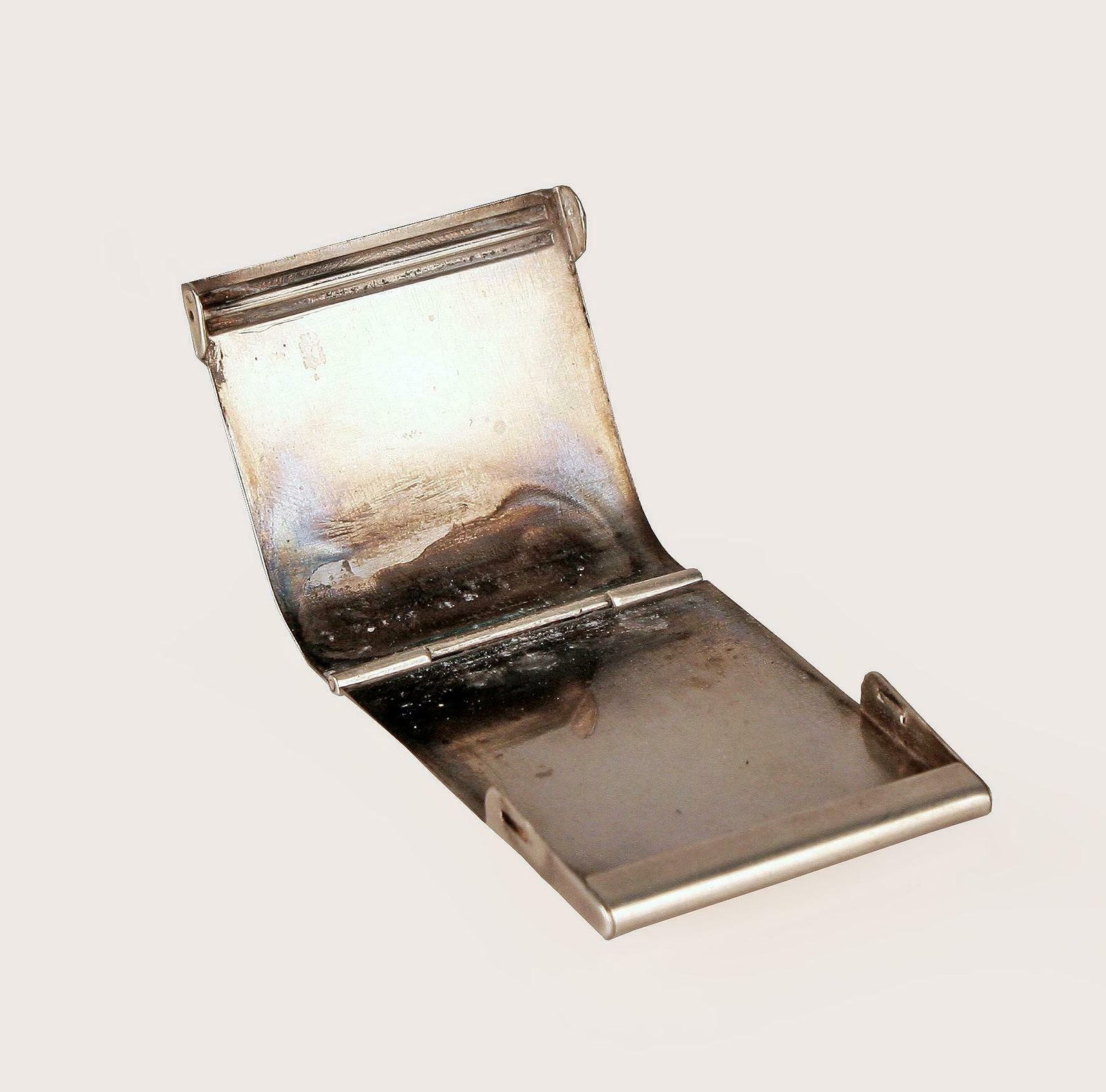 Mid 20th Century American Cased Sterling Silver Flip Matchbook Cover/Match Holder By Tiffany & Co. photo for sale
