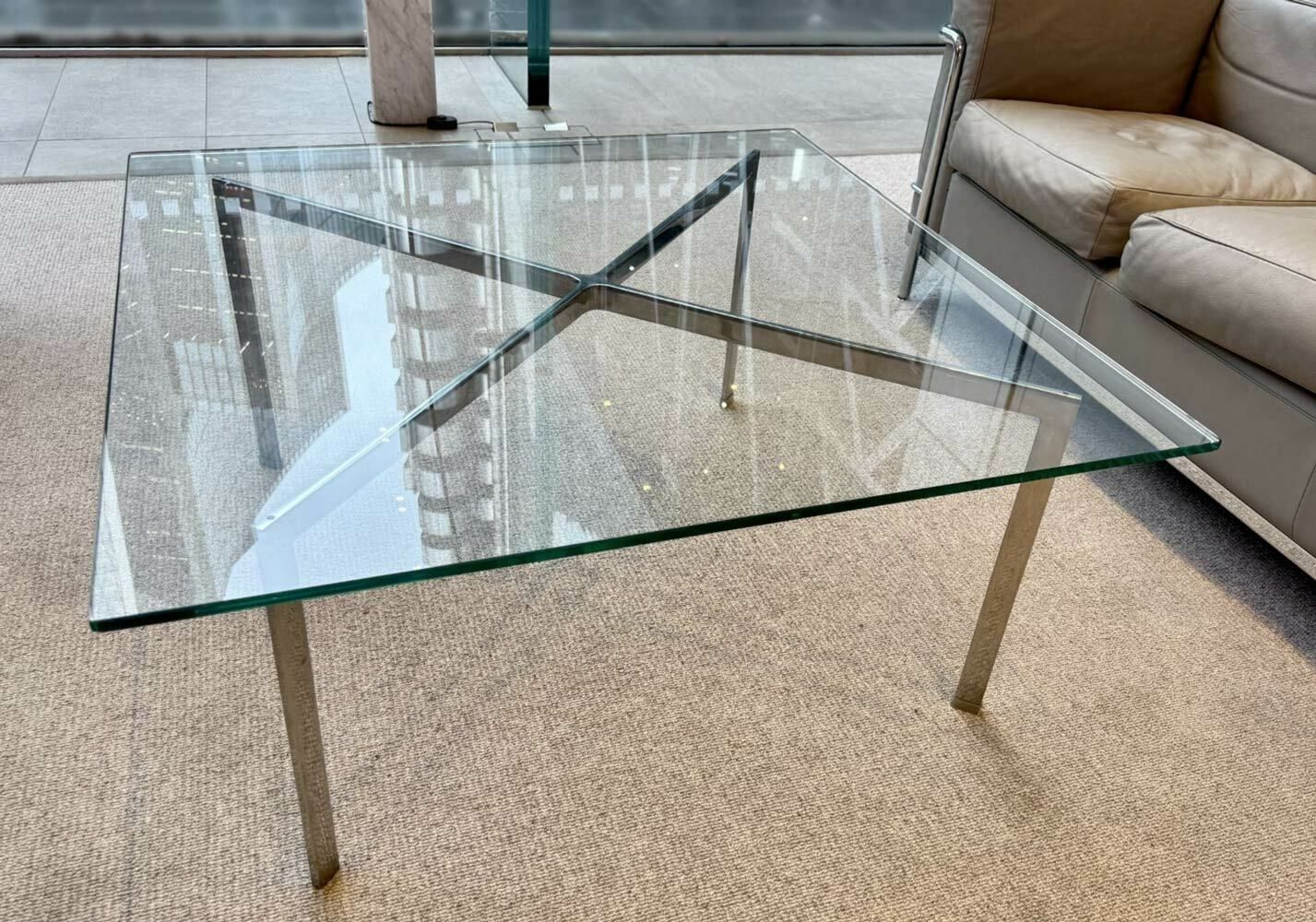 Barcelona Coffee Table By Ludwig Mies Van Der Rohe For Knoll
